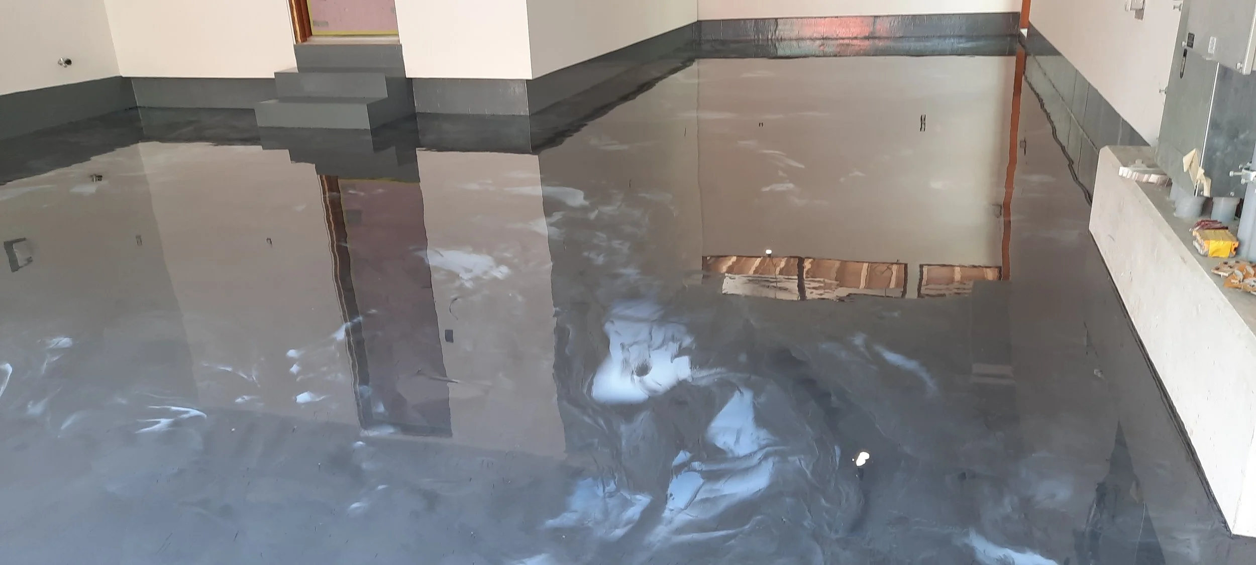 Metallic Epoxy - Garage
