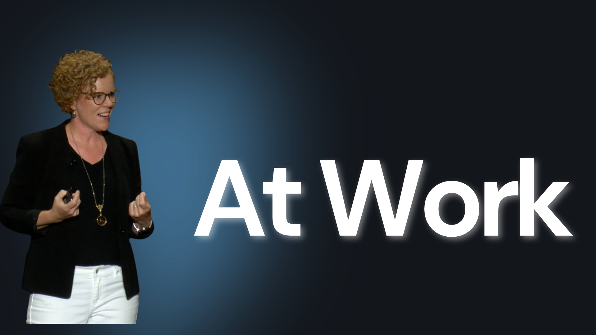 Image of Lara with words At Work