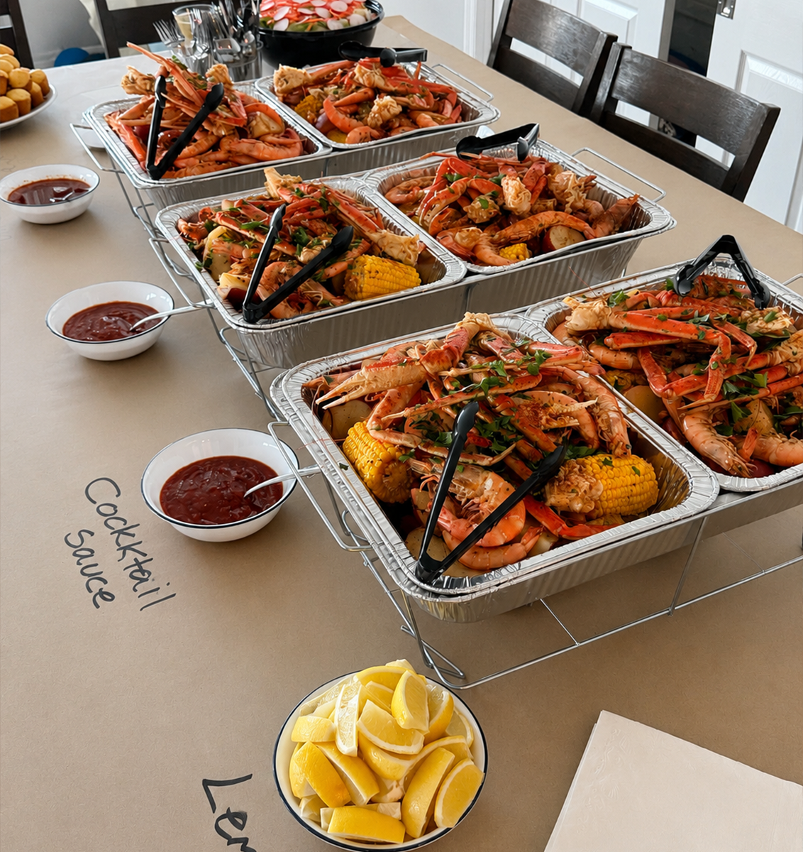 Seafood Boil Buffet