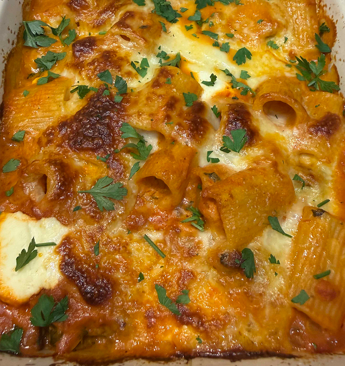 Homemade Baked Ziti