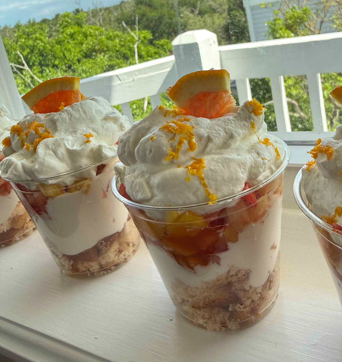 Sunset Trifle Cups