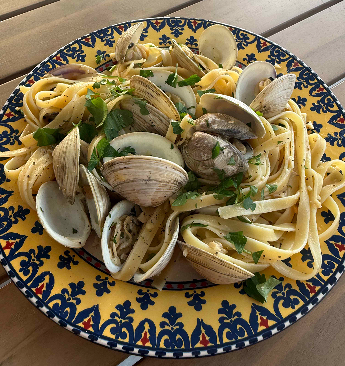 Clams Linguine