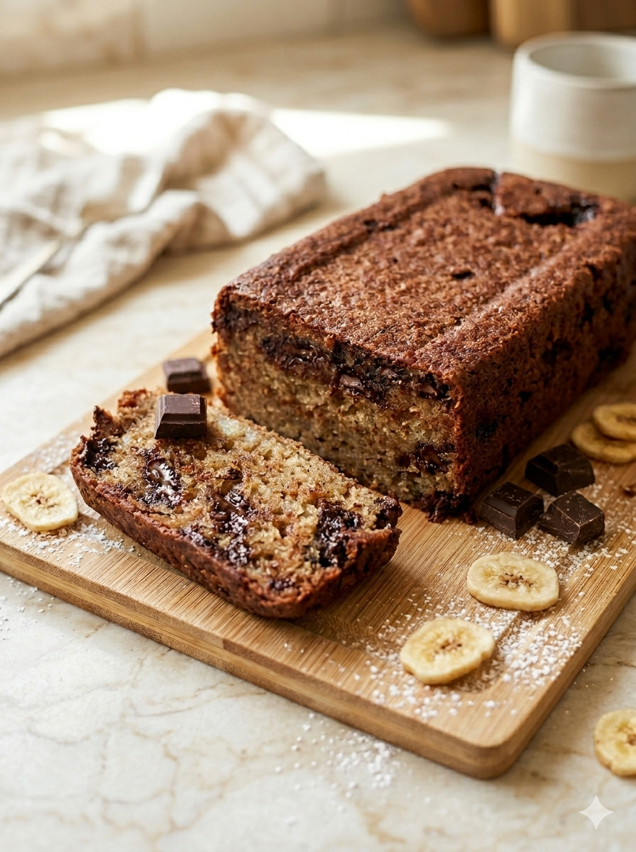 Panqué choco-plátano (1 pieza)