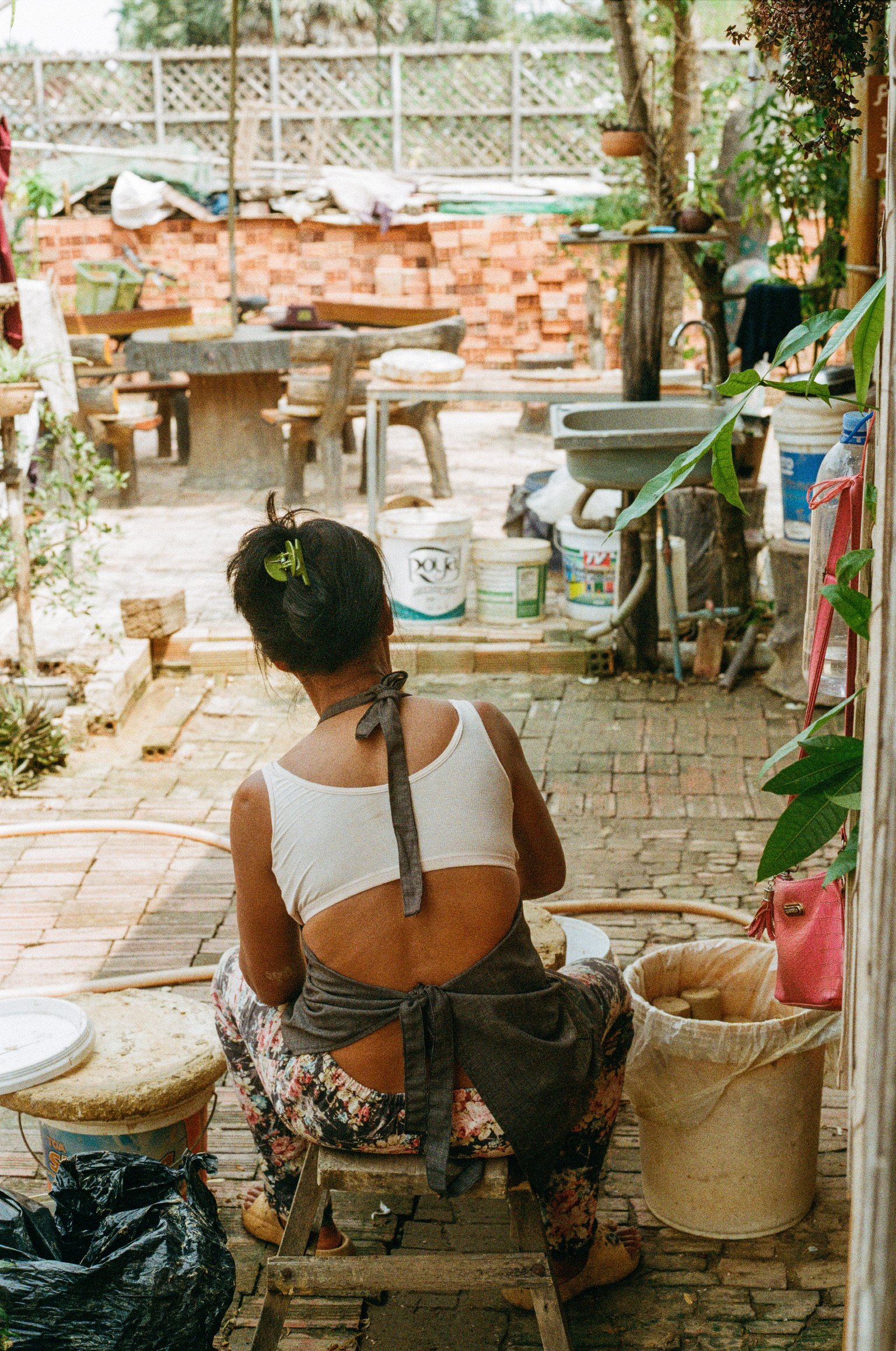 Vietnam, Asia, 35mm Film, Analogue, Photography, Editorial, Travel, Pottery, Small Business