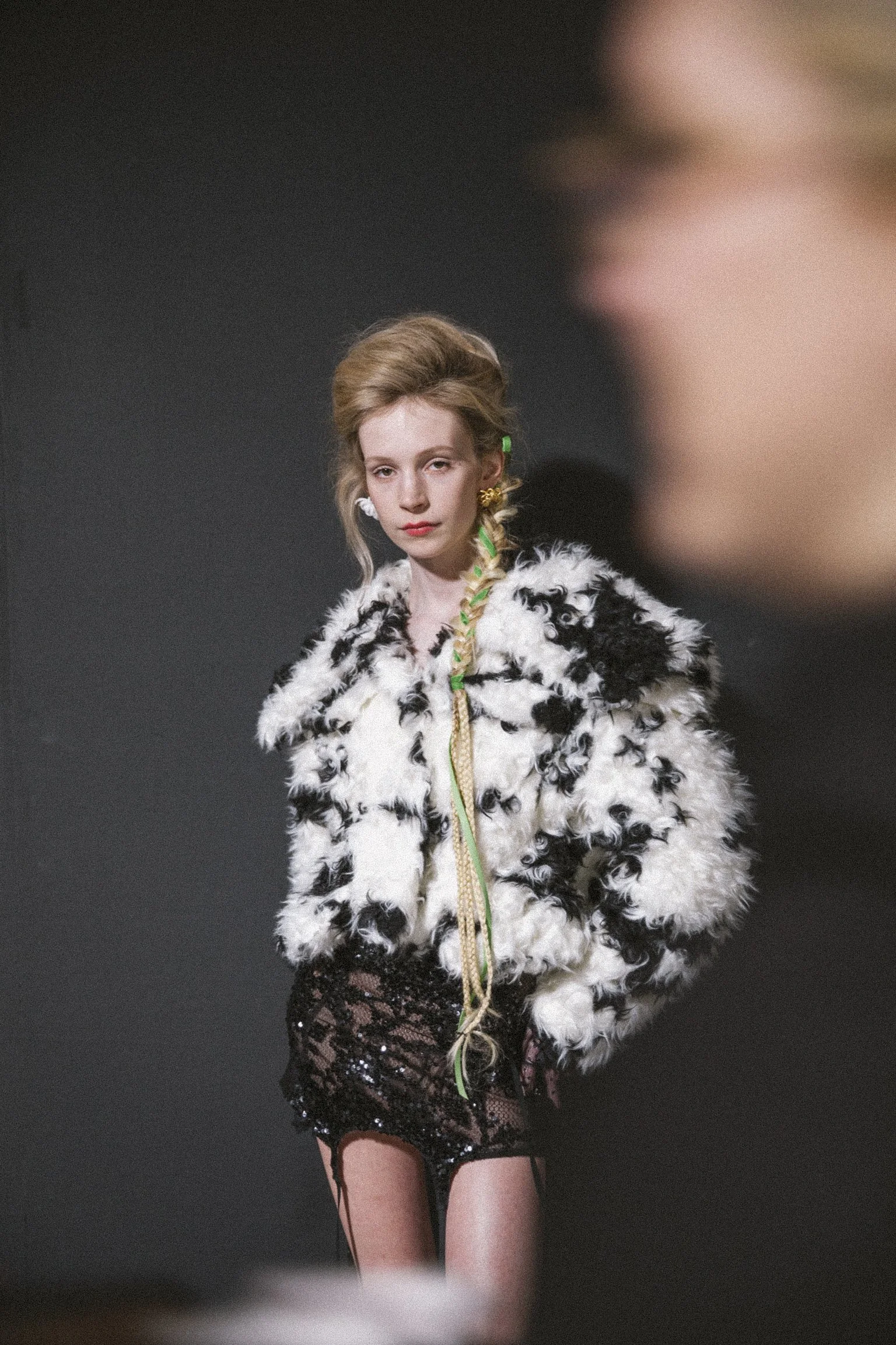 London Fashion Week, Soho, Central London, Yuhan Wang Designer, Backstage, Event Photographer, Model