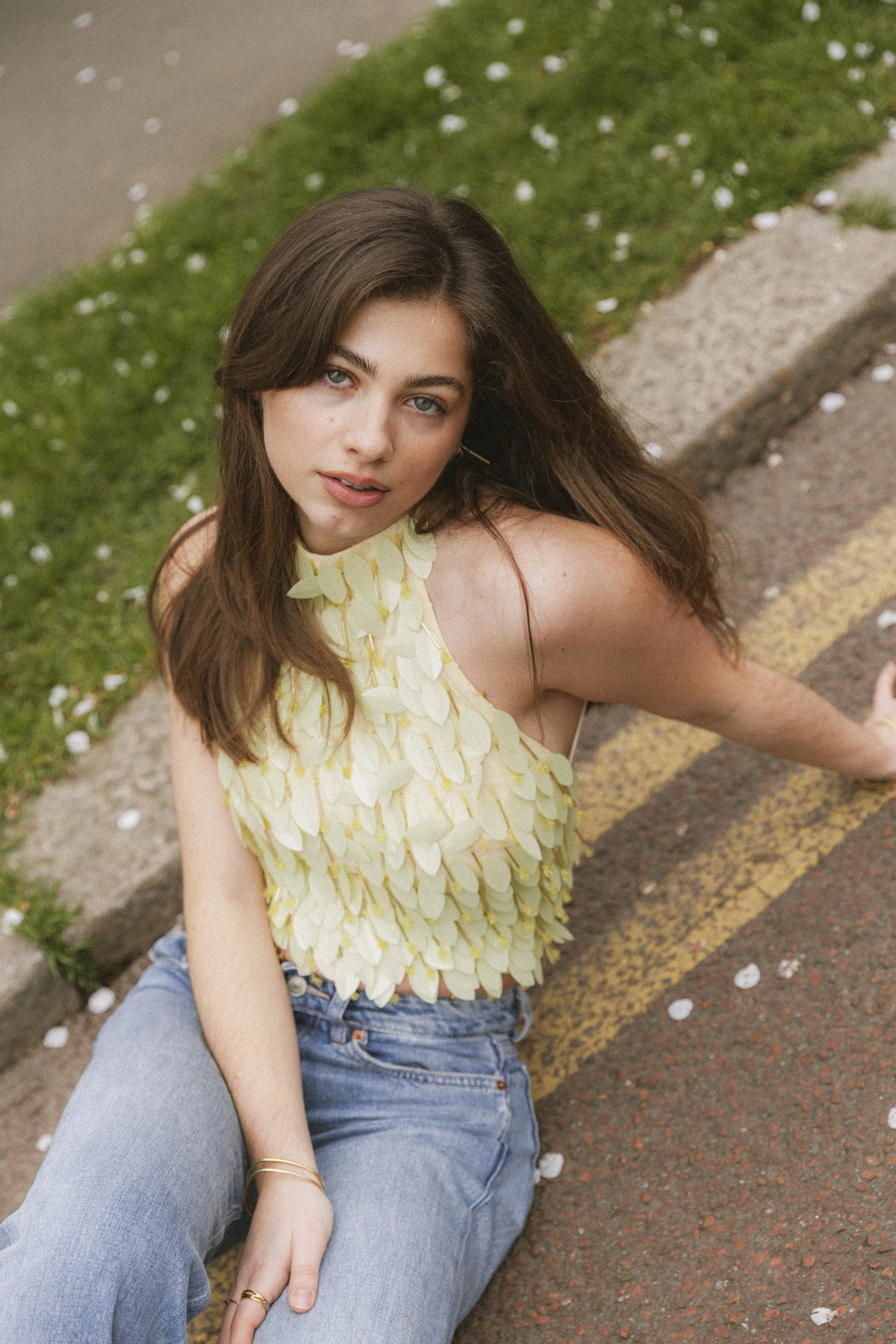 Fashion Editorial Model Portfolio Photography Natural Light, Outdoor, Blossom photographer