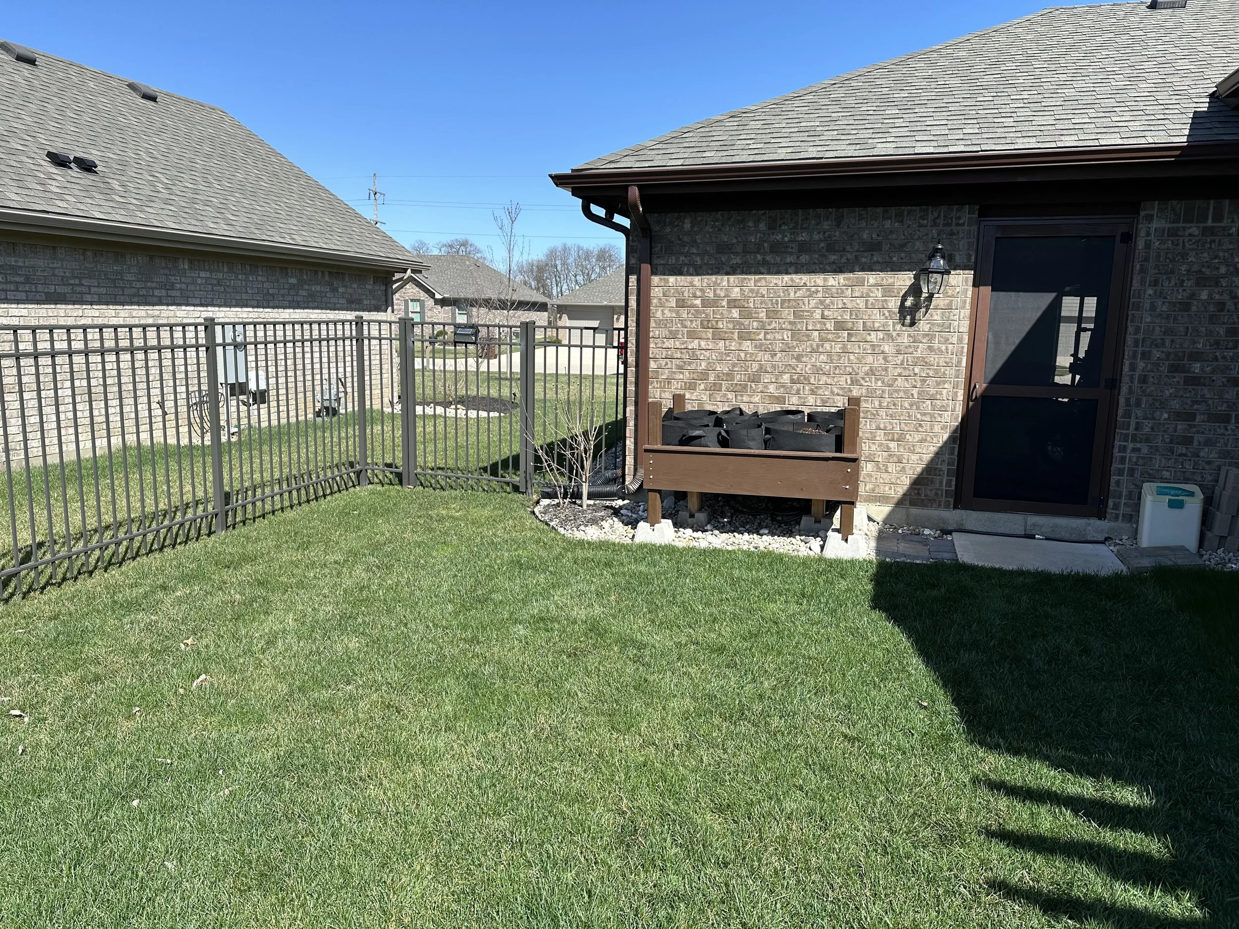 Lebanon patio & walkway extension before