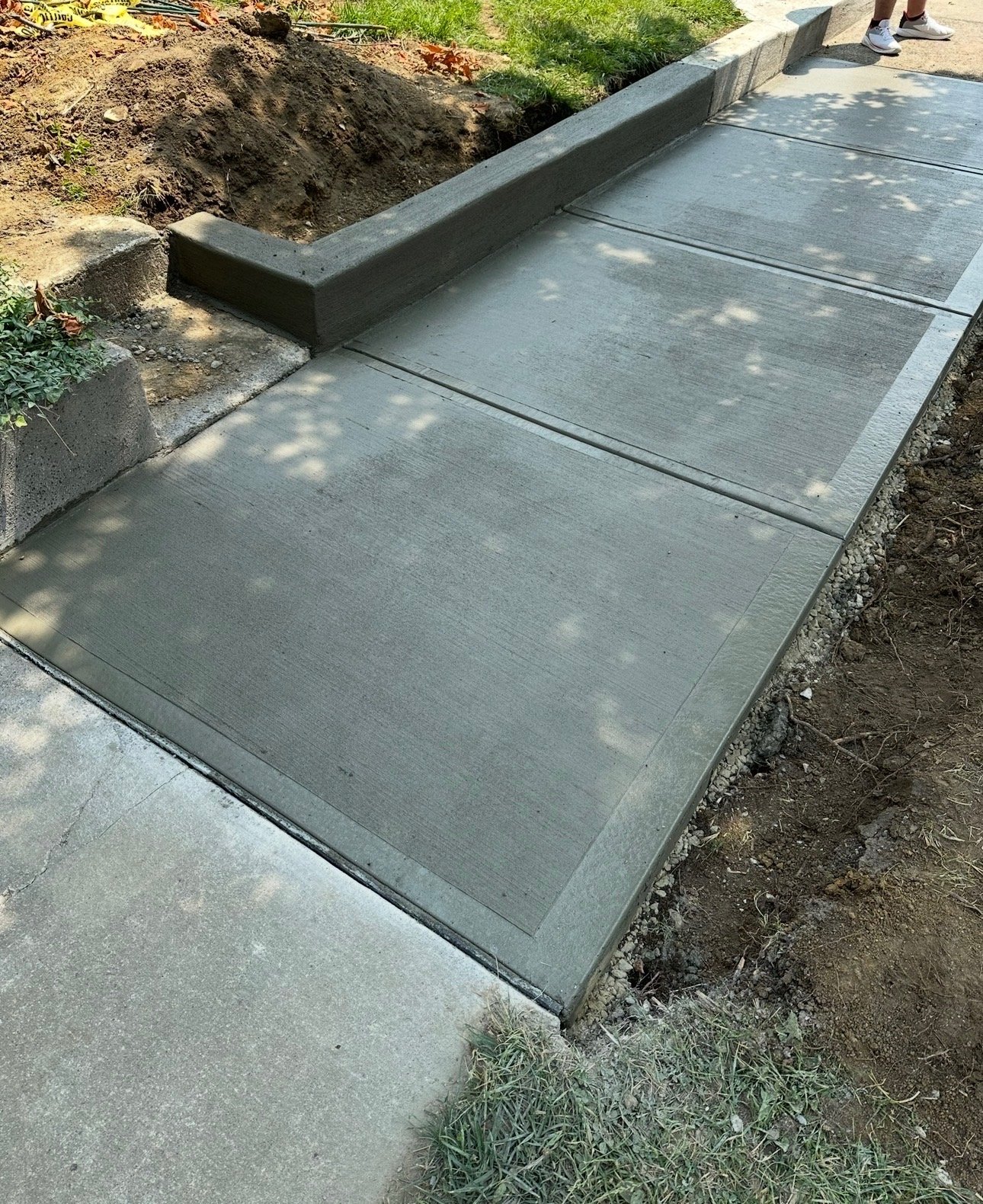 Ohio Valley sidewalk after