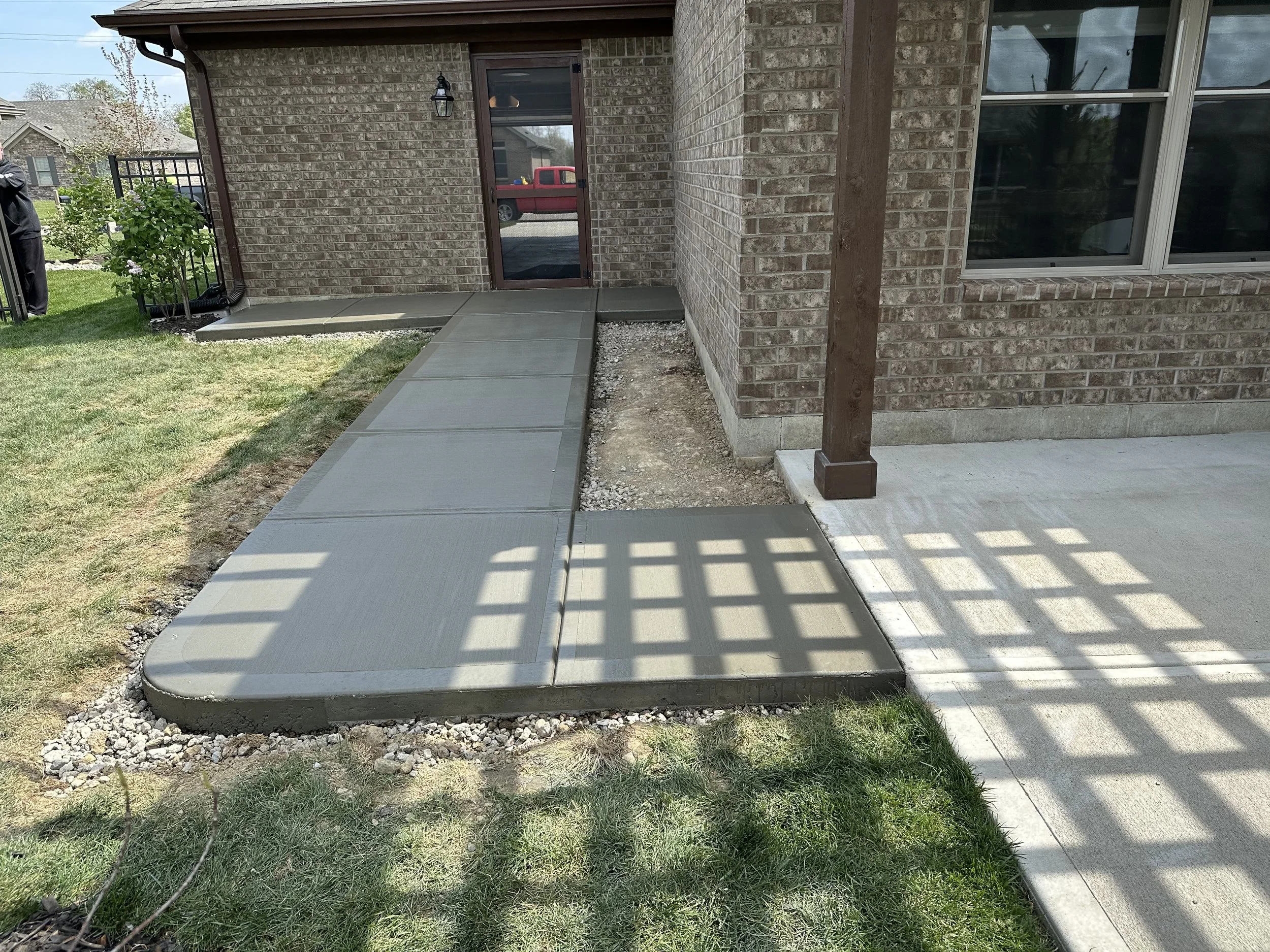 Lebanon patio & walkway extension after