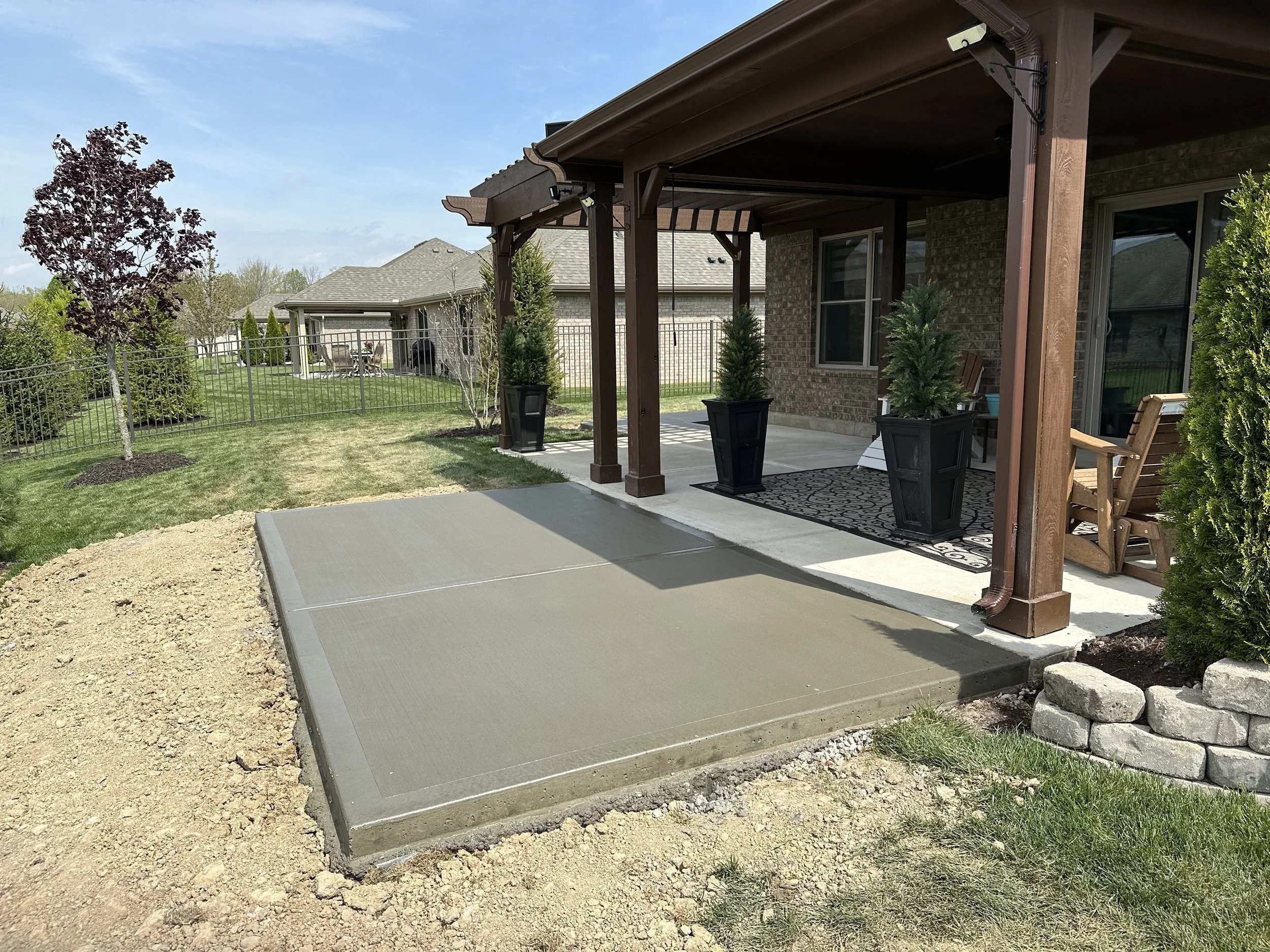 Lebanon patio & walkway extension after