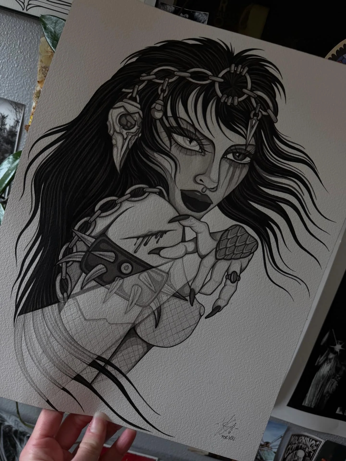 soul taker-spell caster

11x14 India ink and liquid acrylic on arches 

#tattooartist #tattoopainting #femaletattooart