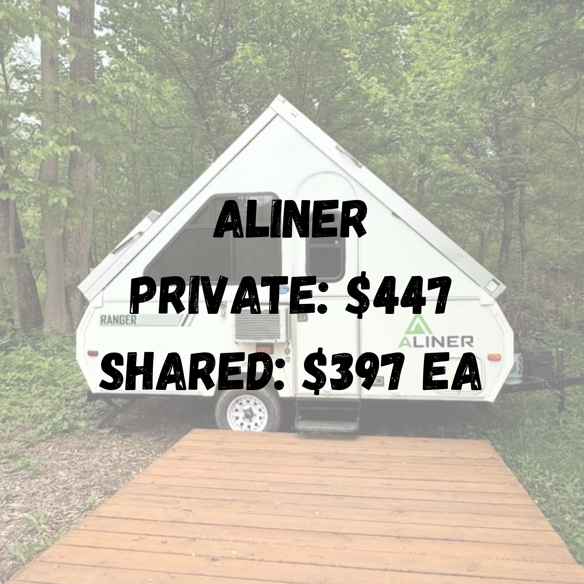 Cute & Cozy Aliner Registration Ticket