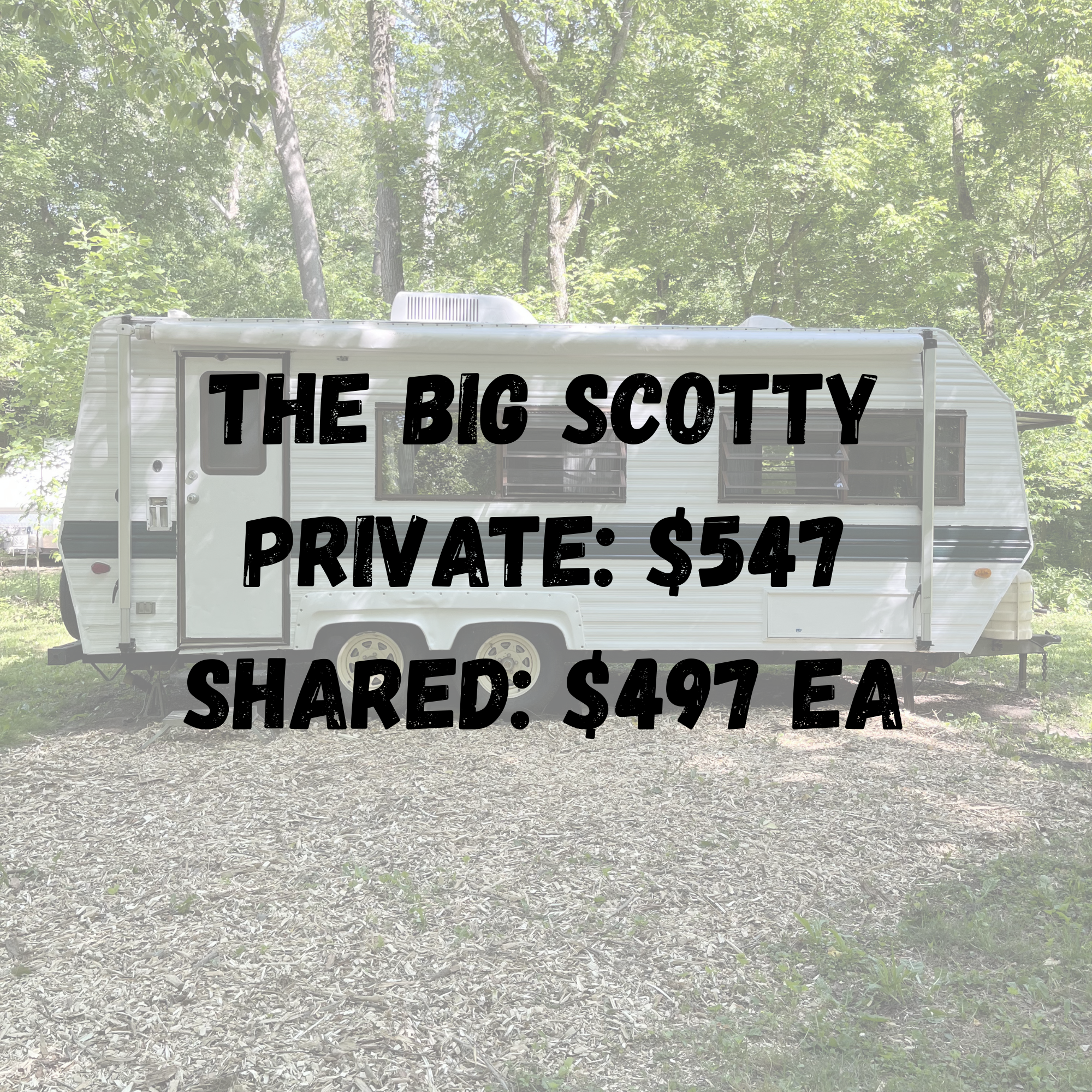 The Big Scotty (1982) Vintage Trailer Registration Ticket