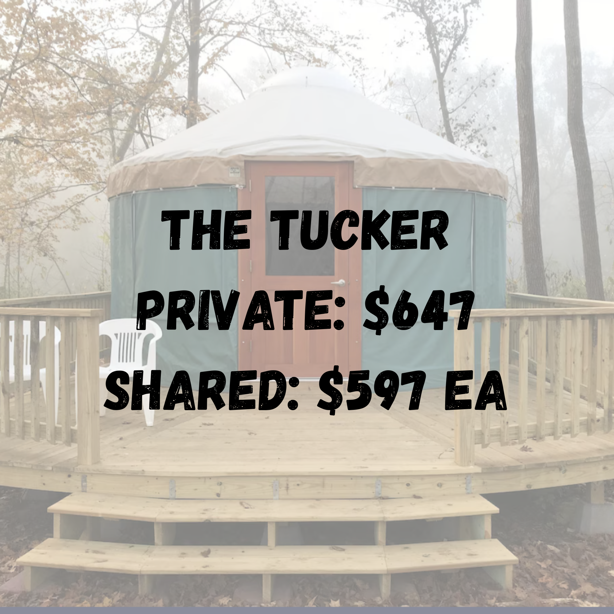 The Tucker Yurt Registration Ticket