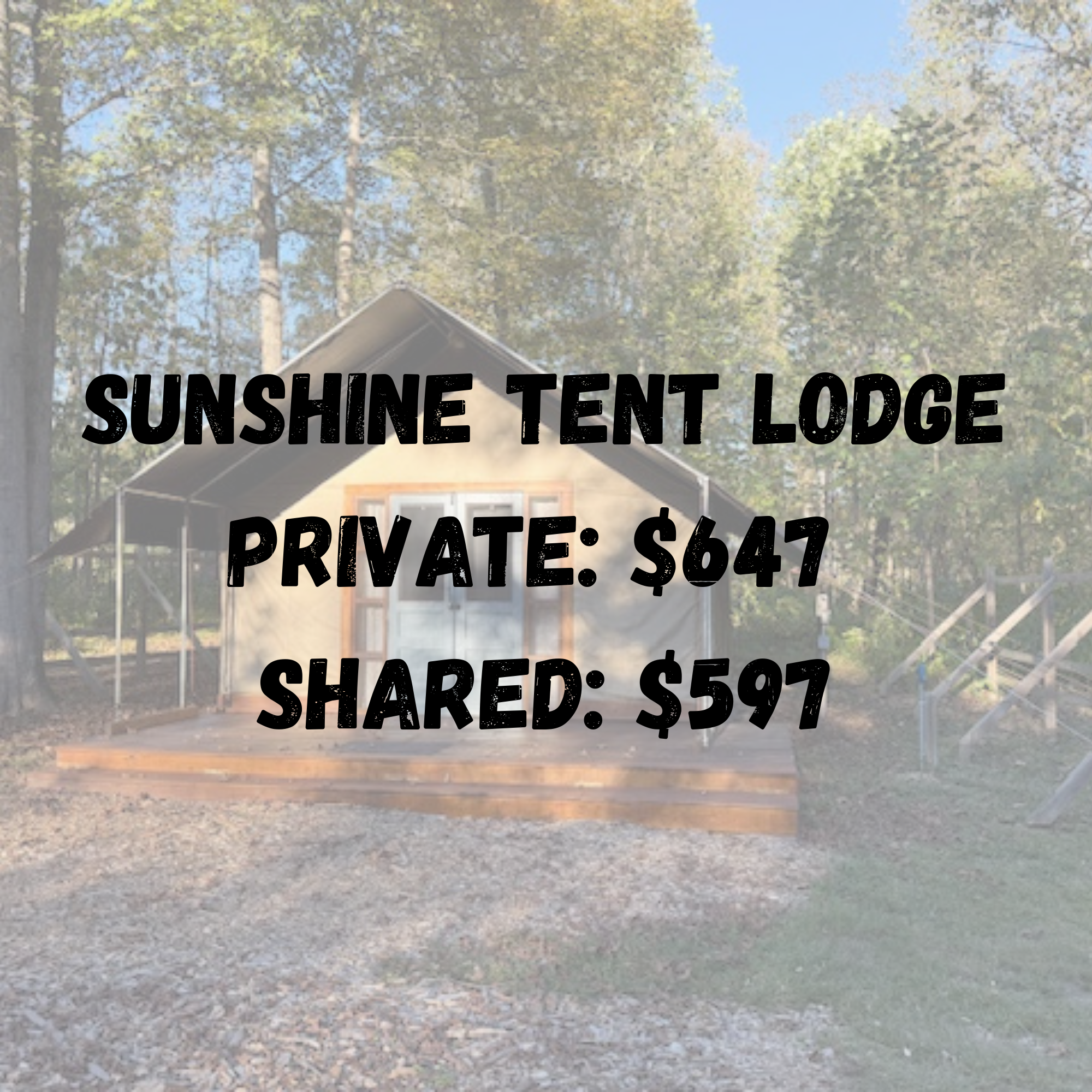 Sunshine Tent Lodge Registration Ticket