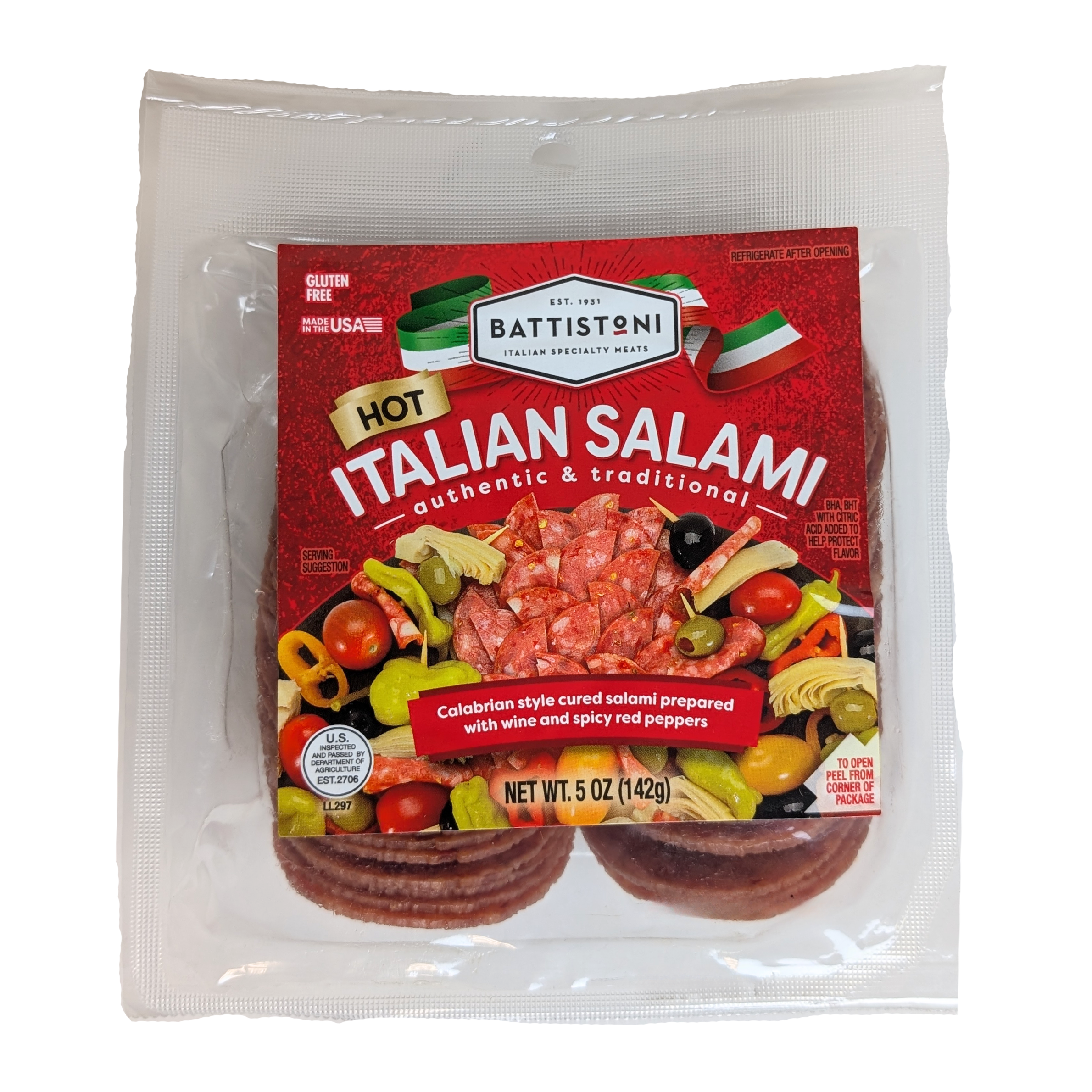 Hot Italian Salami (3 per order)