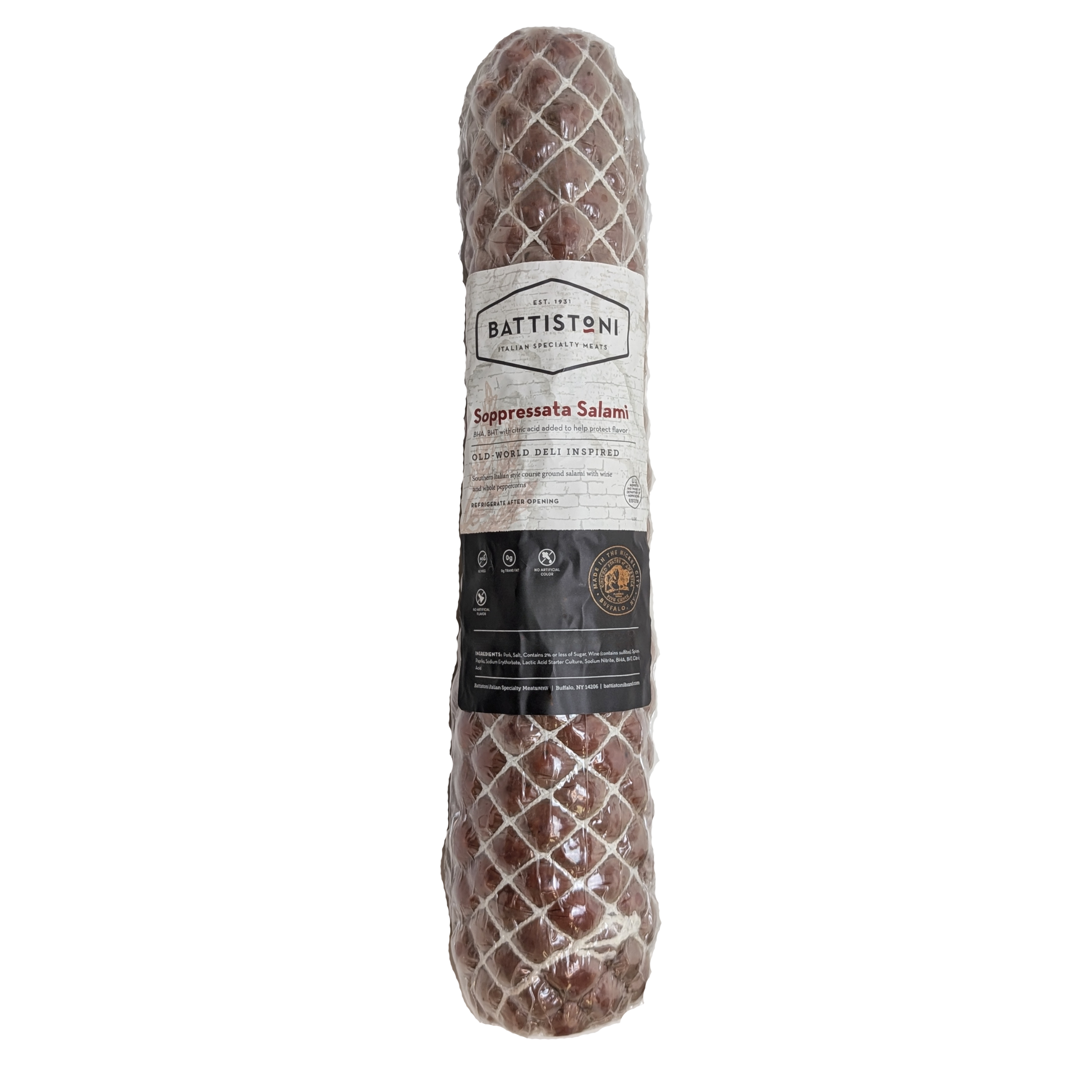 Sopressata (approx. 4 lb, 3 per case)
