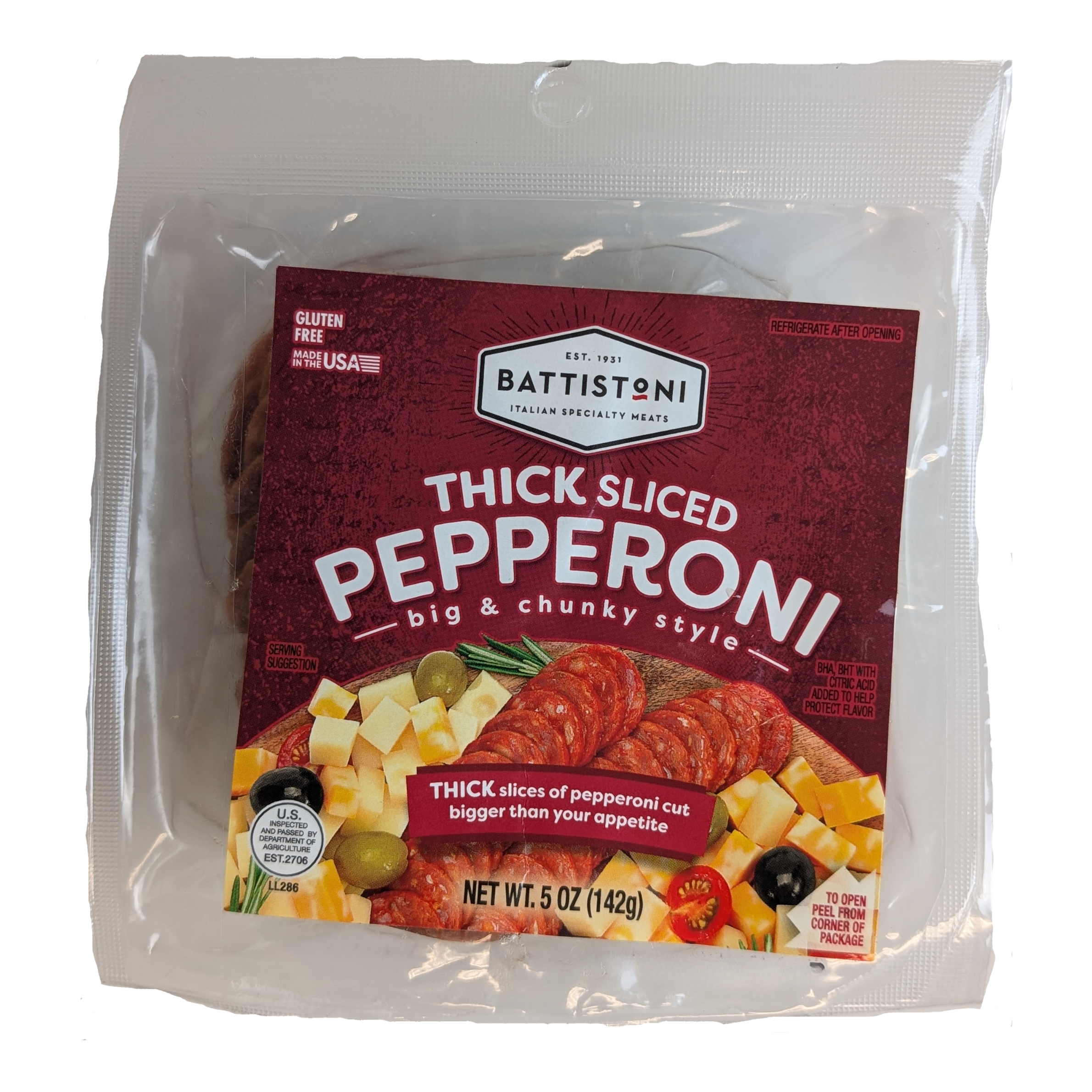 Pepperoni, Thick Cut  (3 per order)