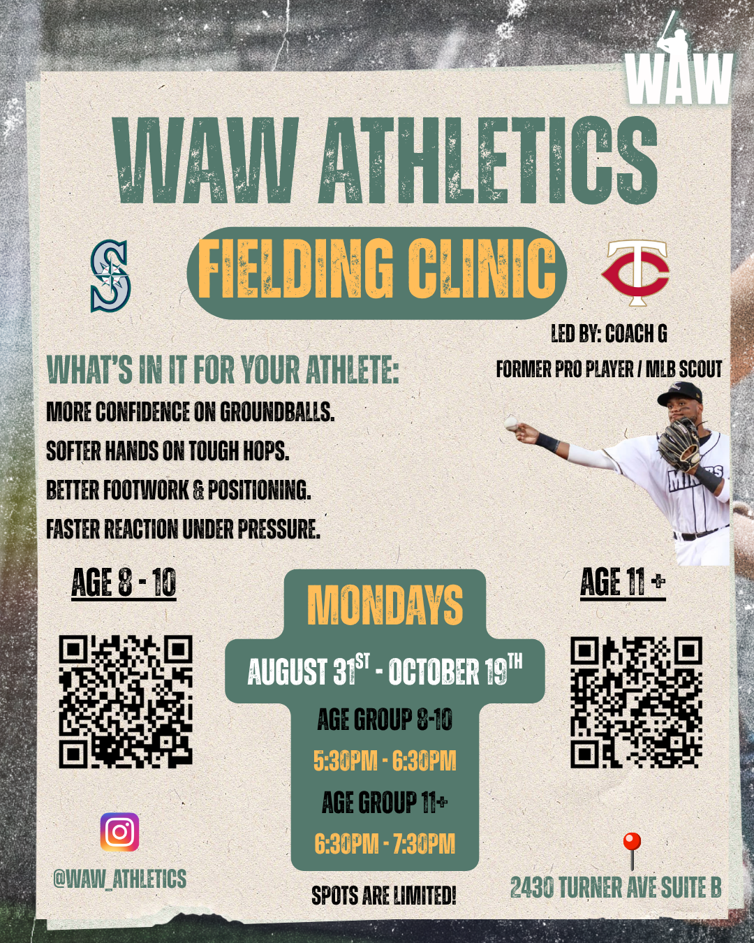 WAW Fielding Clinic 11+