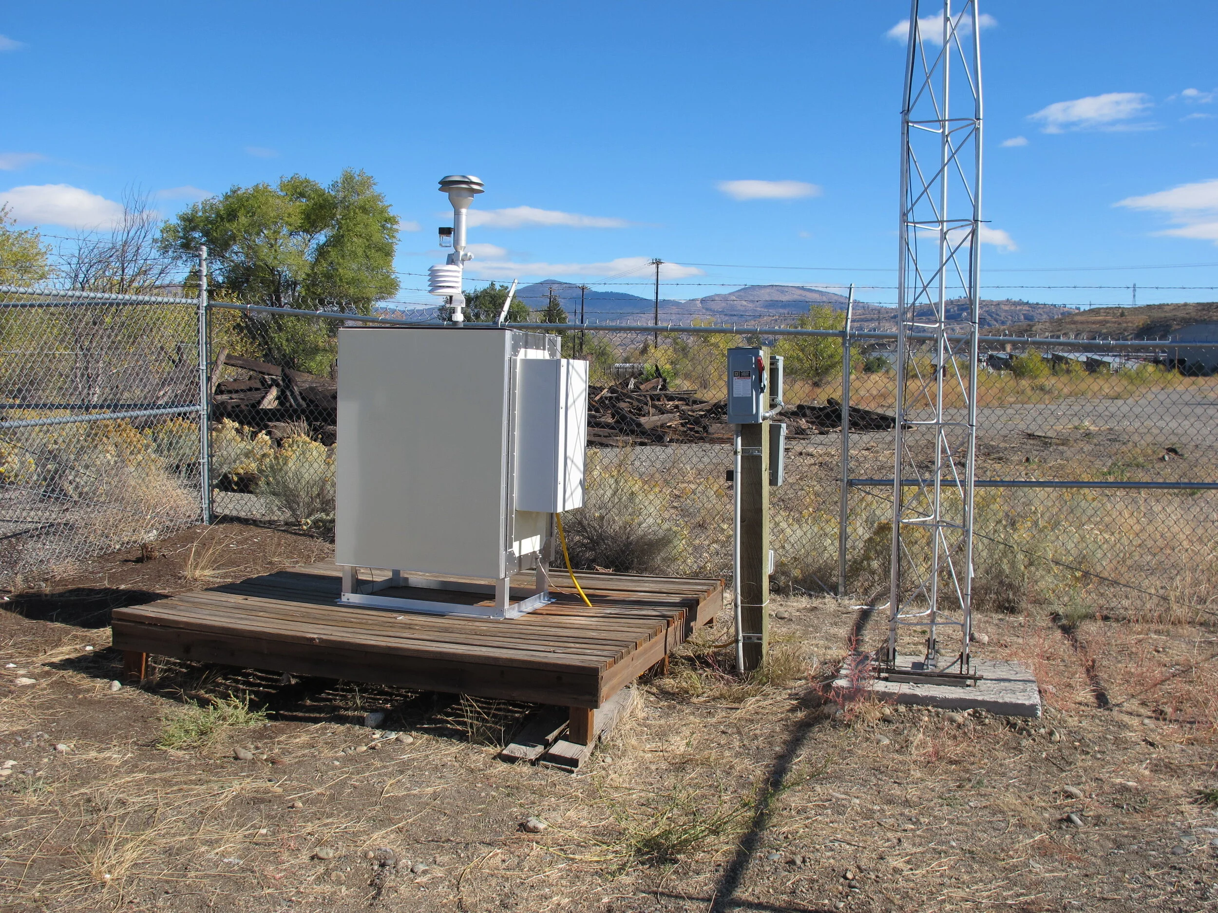Omak Monitoring Site