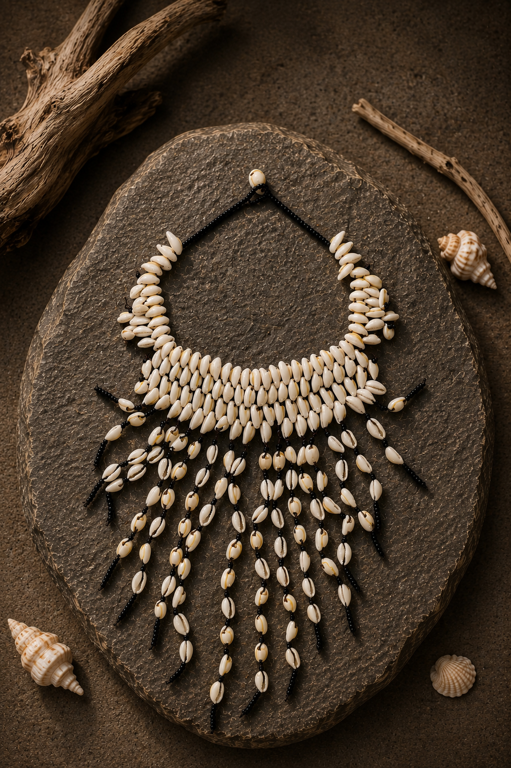 Collar gargantilla de conchas