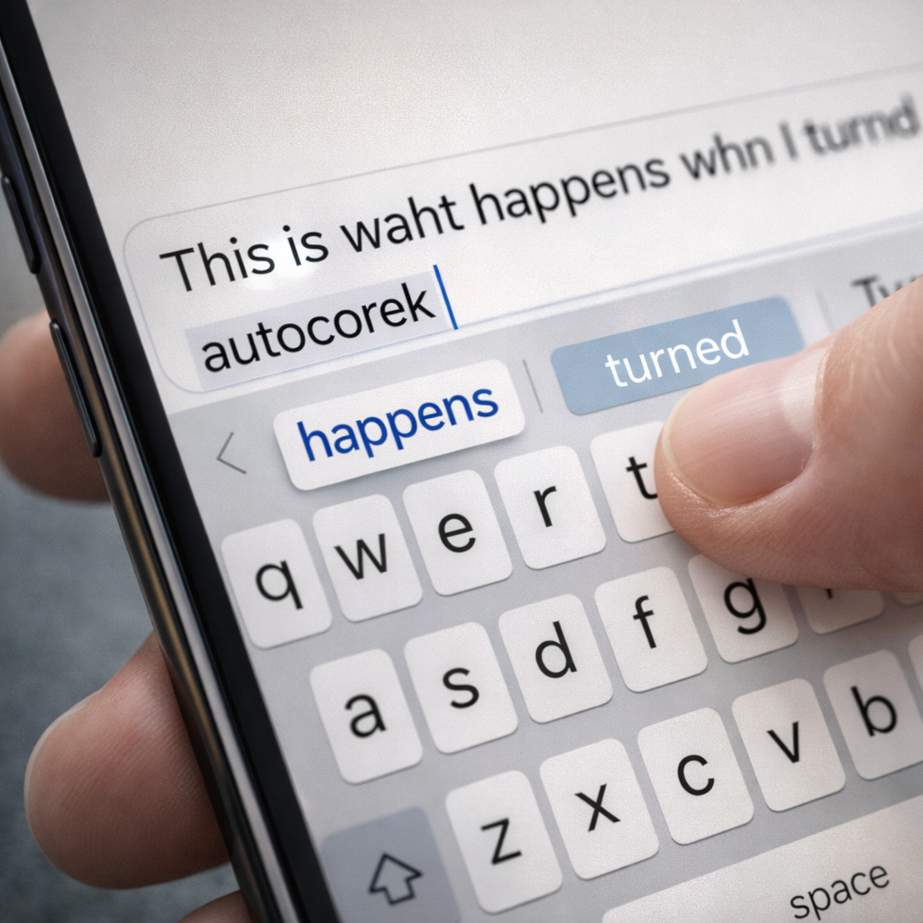 Perhaps we aren’t blaming autocorrect enough