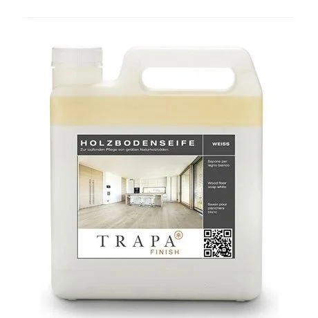 Trapa-Holzbodenseife Weiss 2.5 Liter