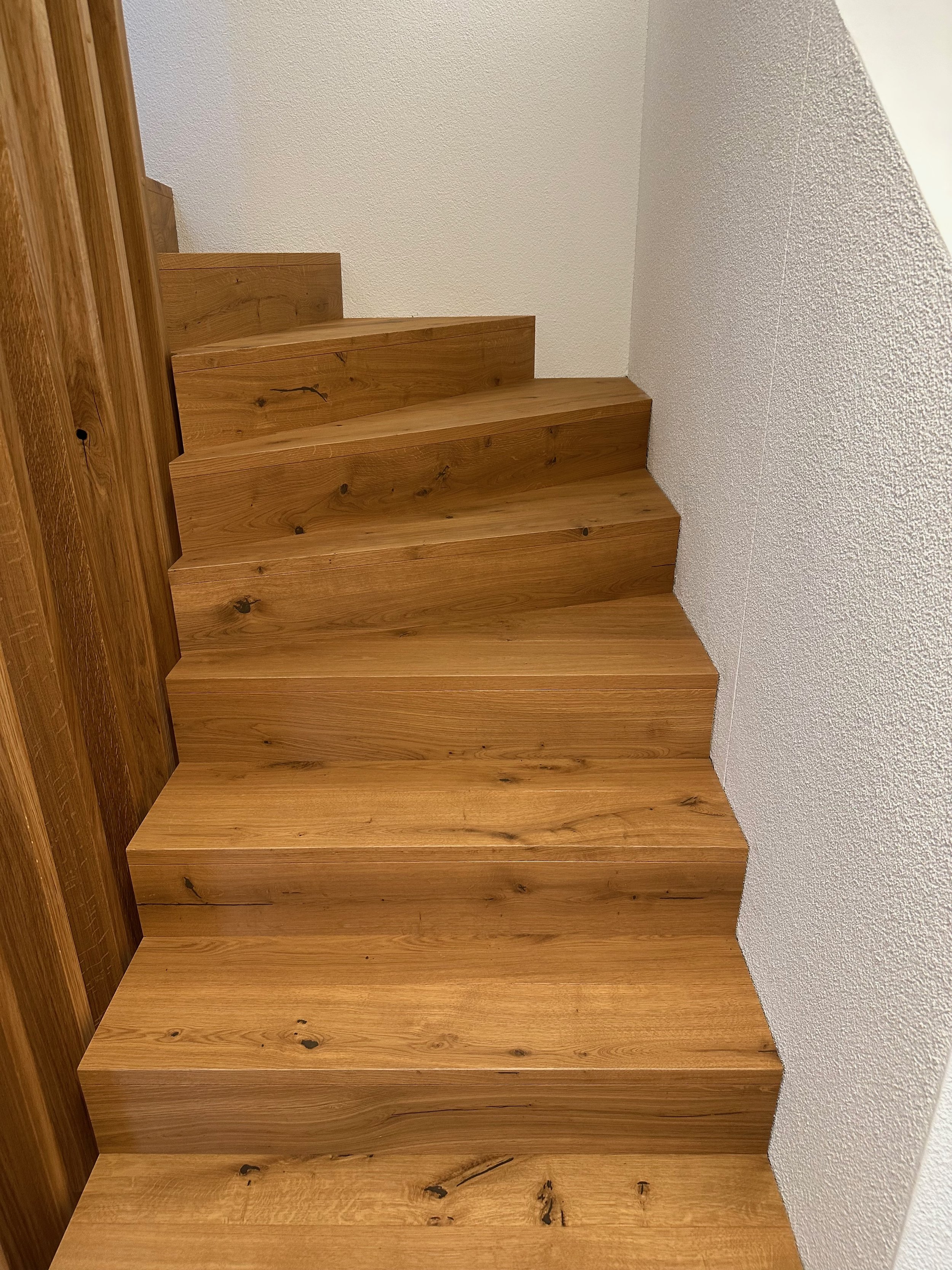 Treppen aus Parkett
