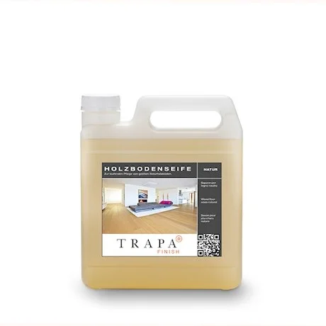 Trapa-Holzbodenseife Natur 2.5 Liter