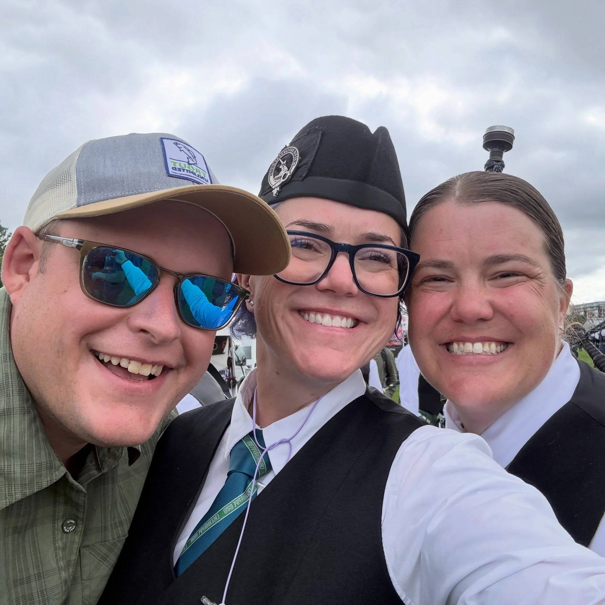 SVS Natural Resource Specialist and resident bagpiper, Joe Stewart, recently took a break from Salmon to travel to Glasgow, Scotland for the World Pipe Band Championships. Joe has played the bagpipes for 24 years and has competed at the World Champio