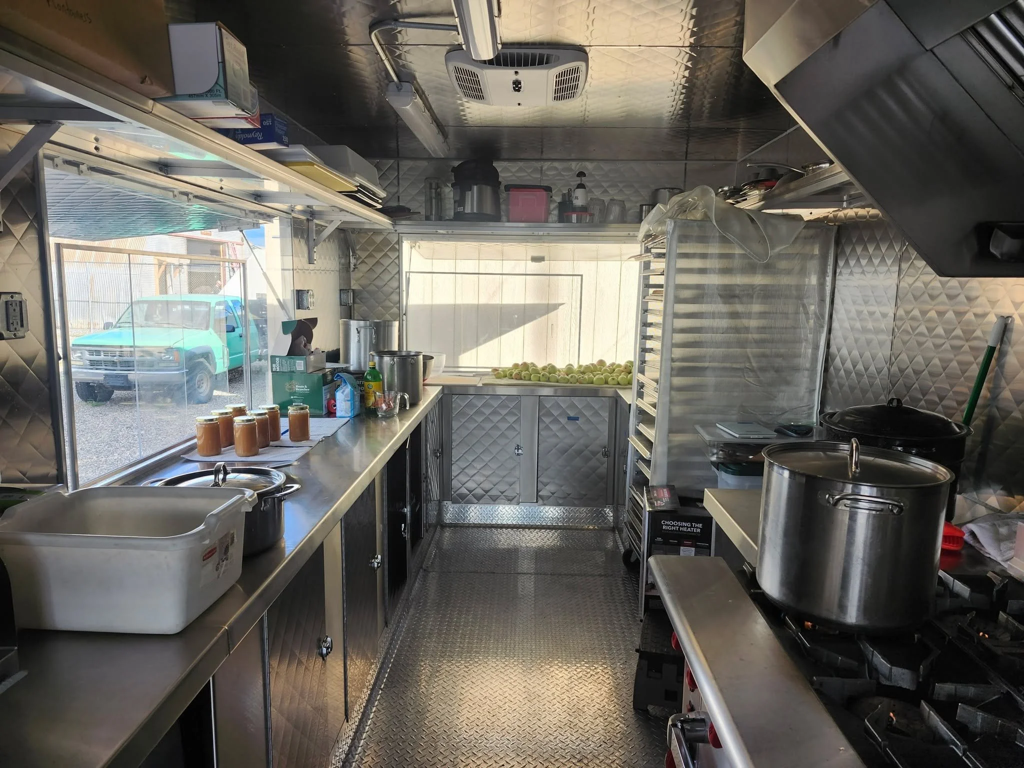 The SVS Community Kitchen is open and rentable for the winter season. We're installing wintertime foam skirting and heaters, and have a new baking oven installed thanks to funding from the CHC Foundation. This is the perfect time of year to host a sm