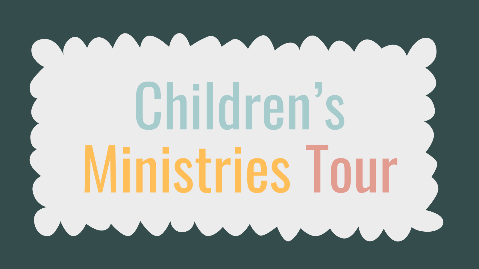 Children's Ministries Tour