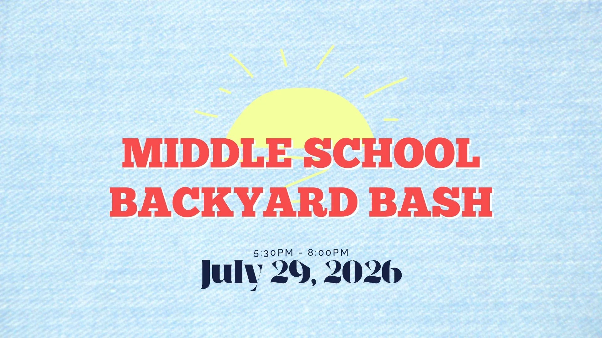 MS Backyard Bash