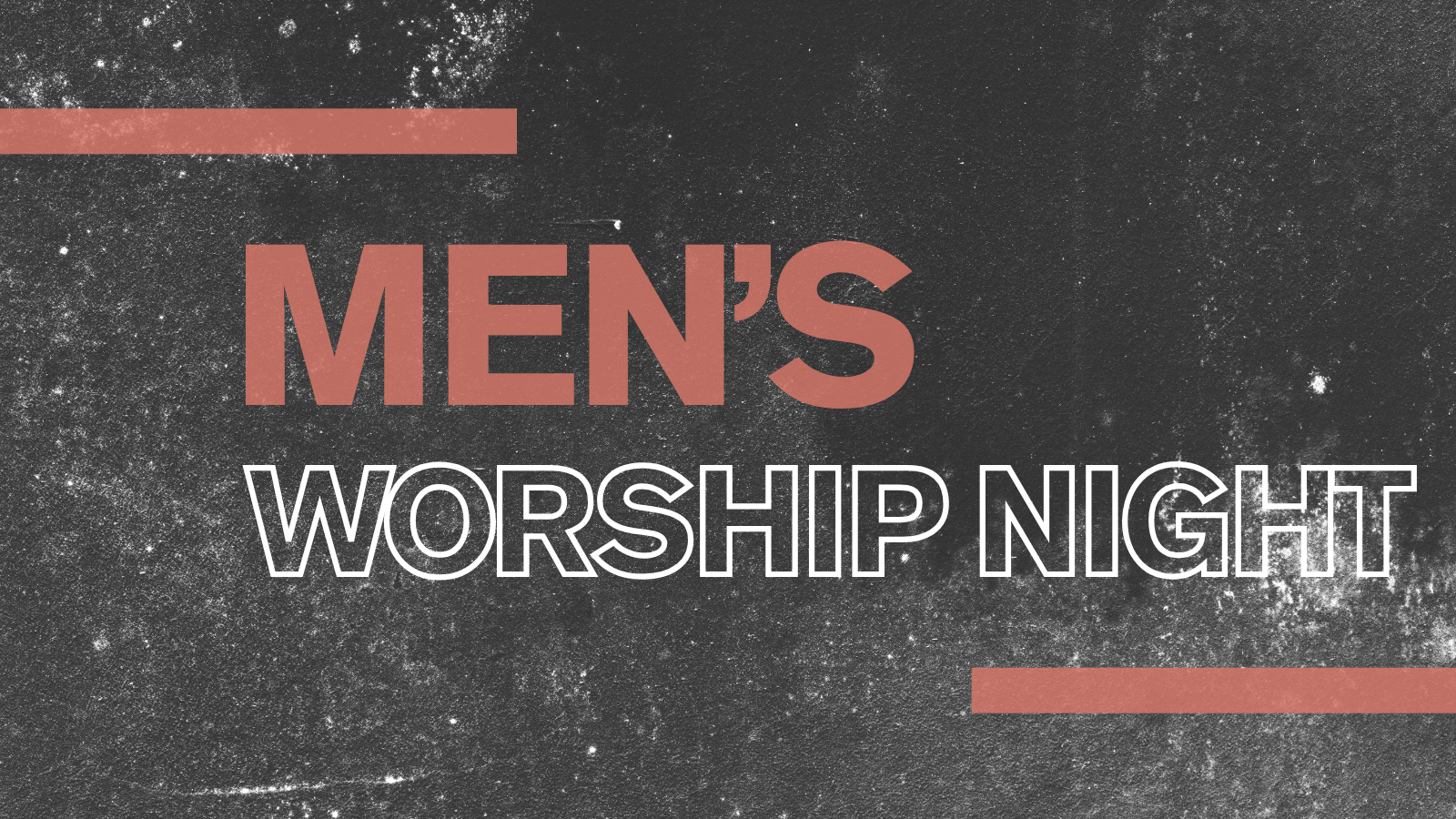 Men's Worship Night