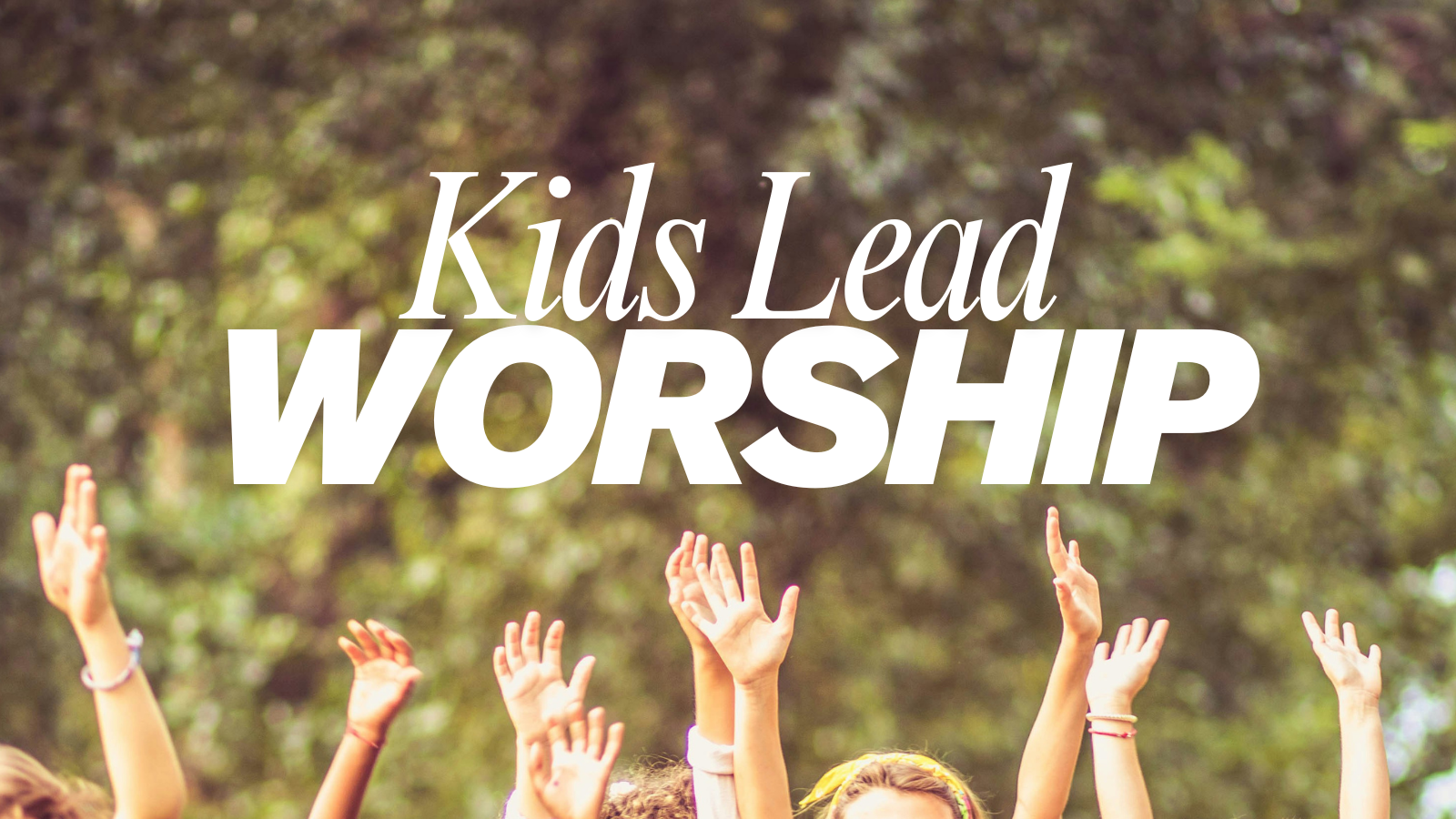 Kids Lead Worship