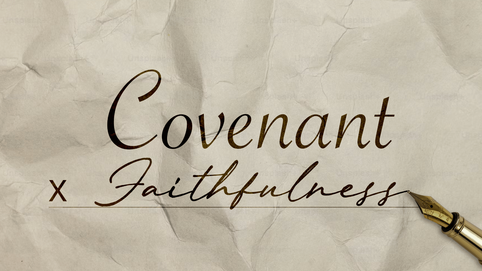 The History of the Covenant