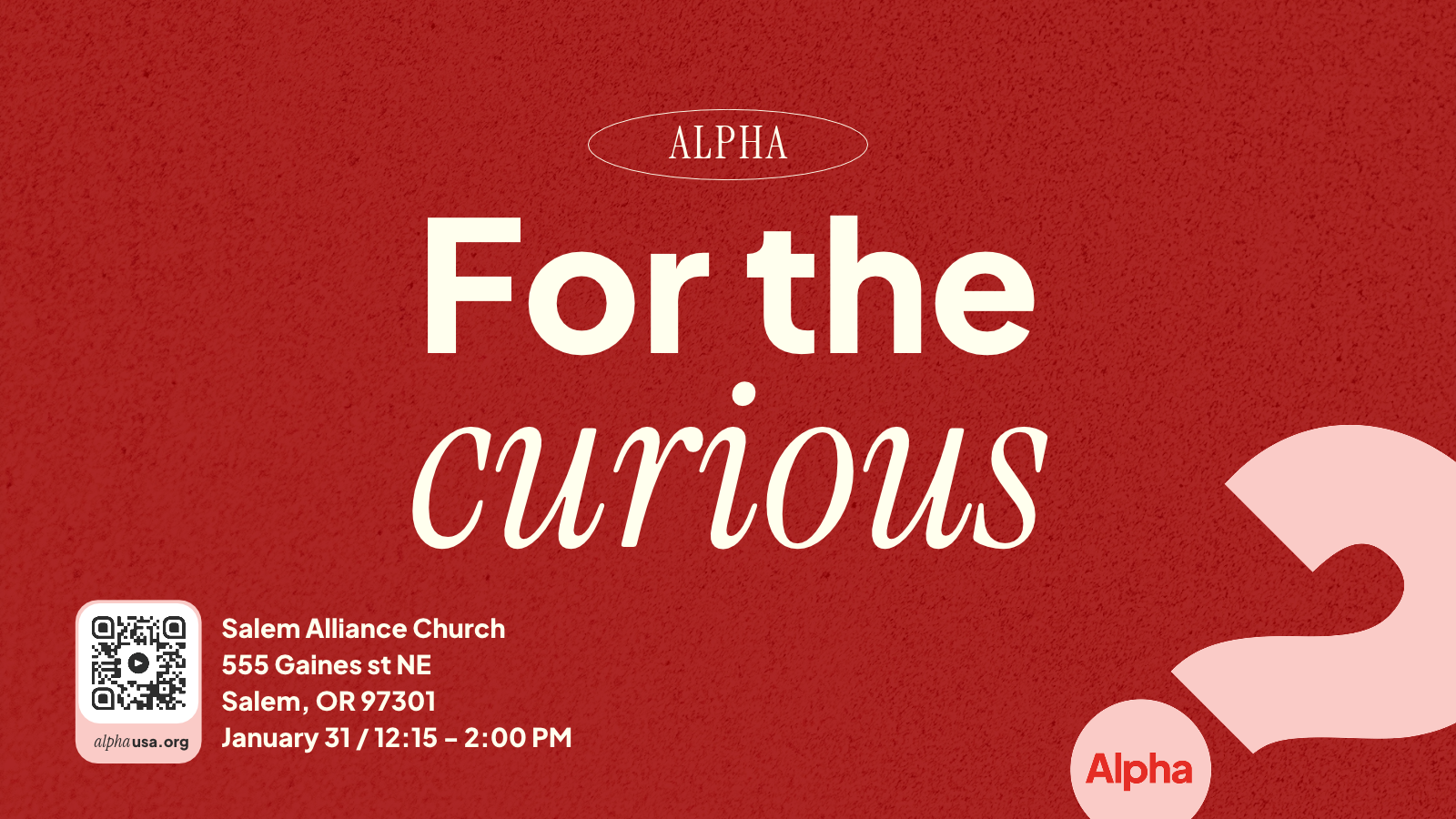Alpha Course