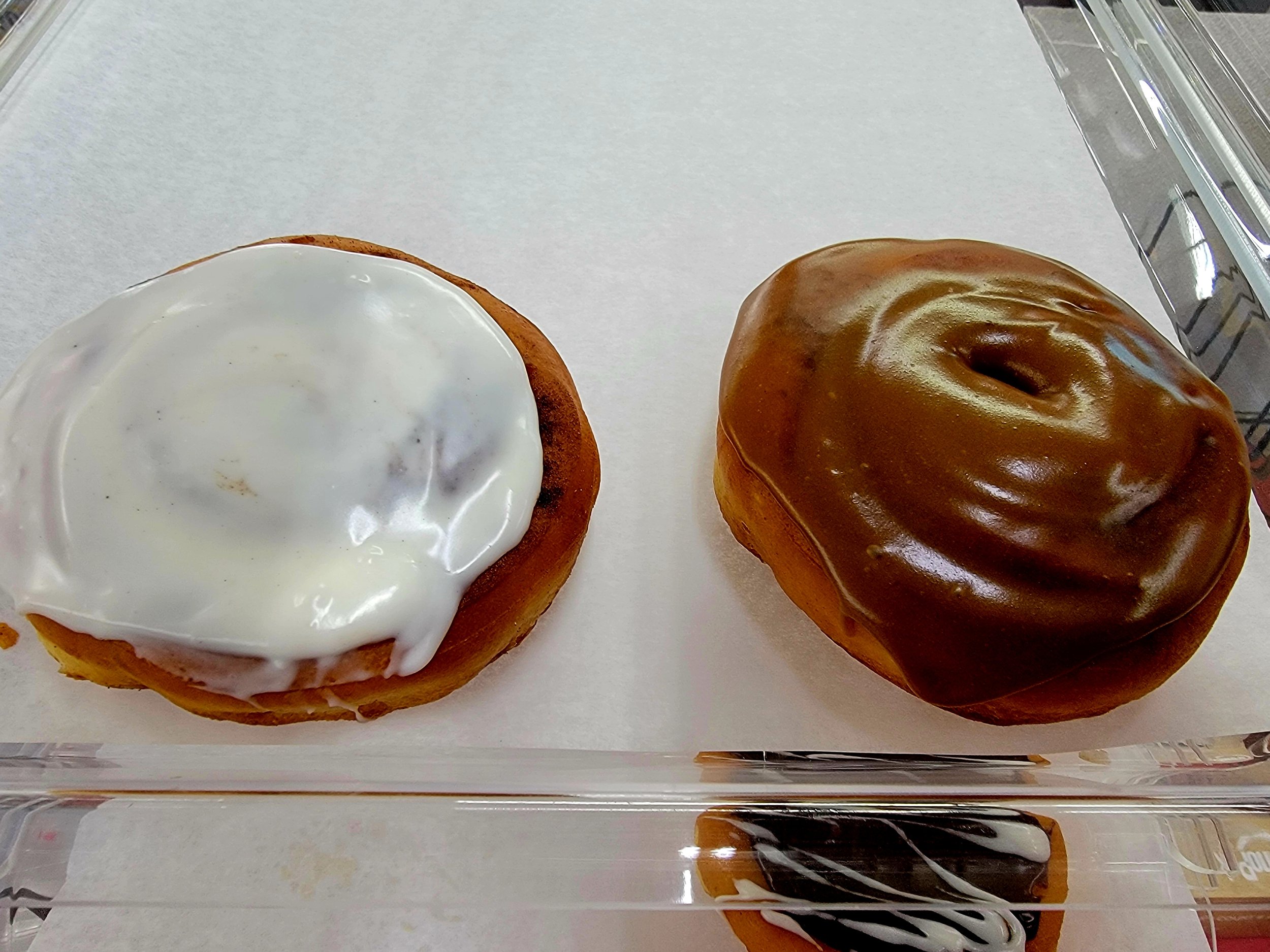 FROSTED CINNAMON ROLLS