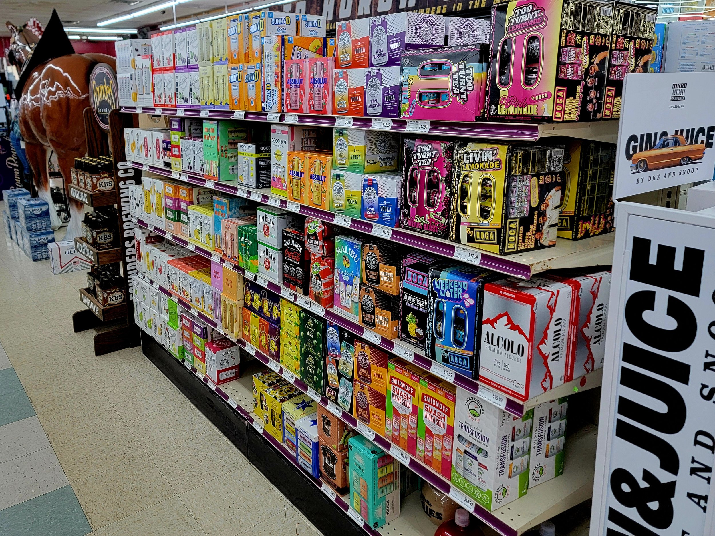 Nutrl, Carbliss, Southern Tier, NOCA, Mom Water, RTD