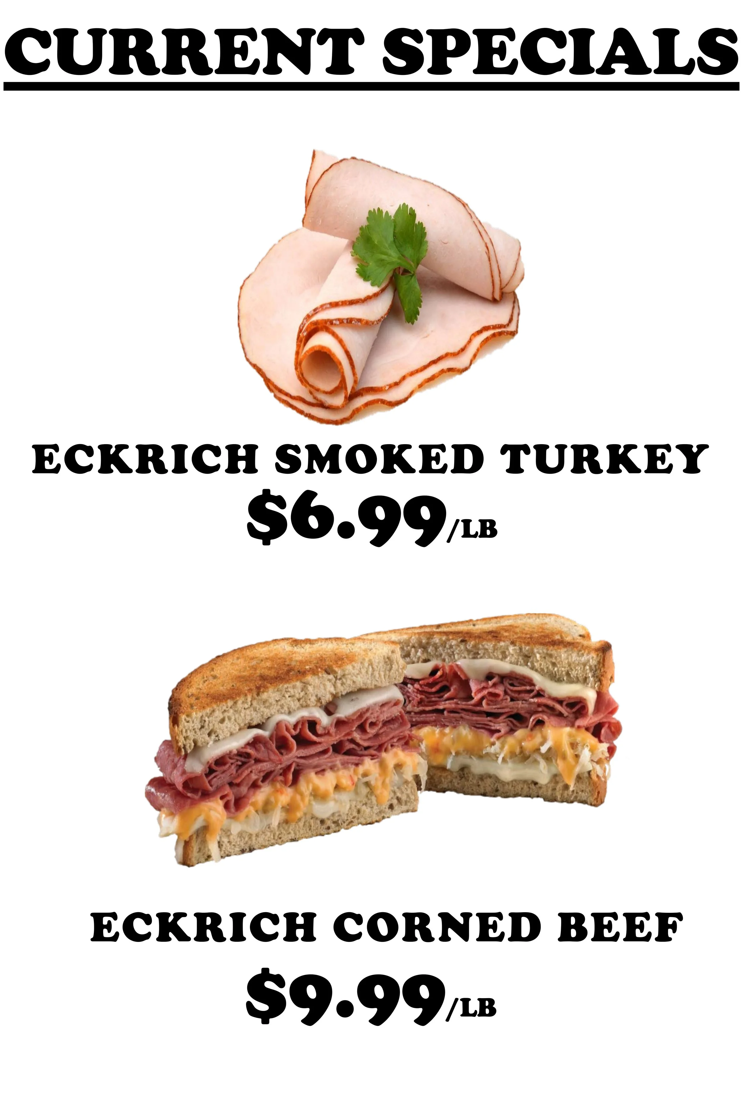 Monthly Specials Part 1