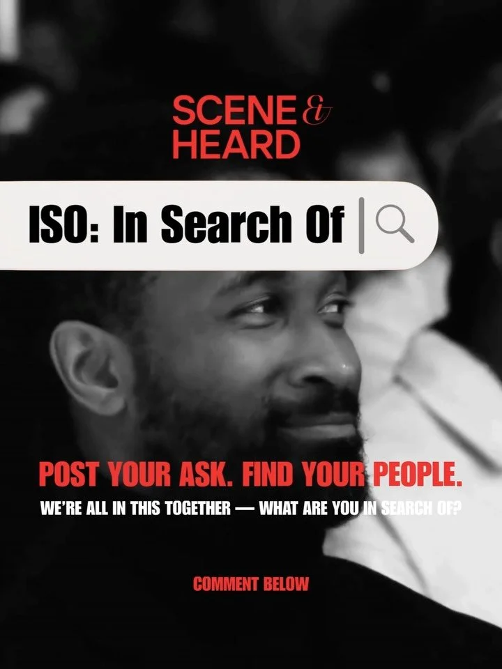 We&rsquo;re all searching for something&hellip; a roommate, a hairstylist, a scene study partner? Drop what you&rsquo;re in search of in the comments and let the community show up. 🔎✨