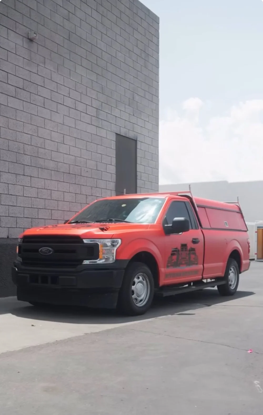 A work truck in Bluffdale, Utah wrapped by Zeal Restyling