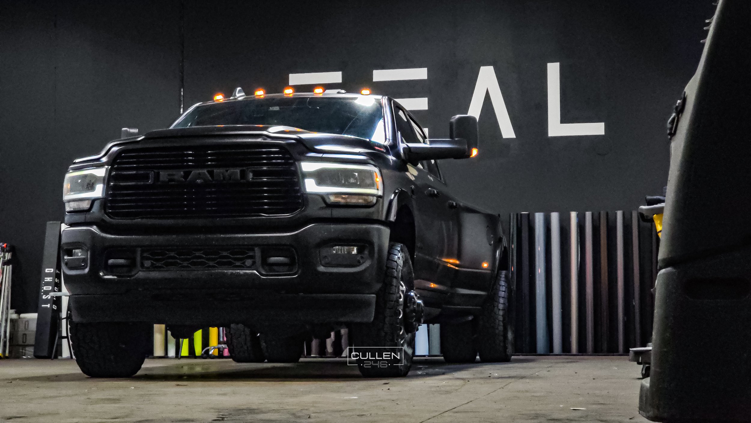 A truck dialed in after zeal paint correction and ceramic coating
