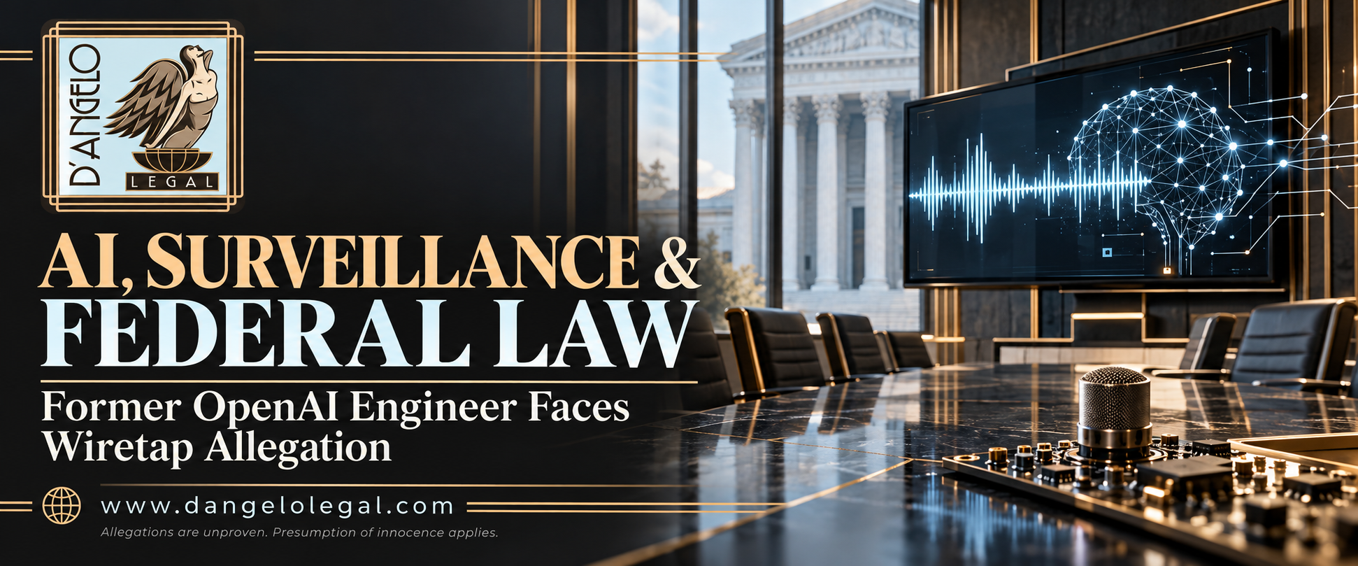Former OpenAI Engineer Charged With Bugging Executive Conference Room: What the Federal Wiretap Case Means