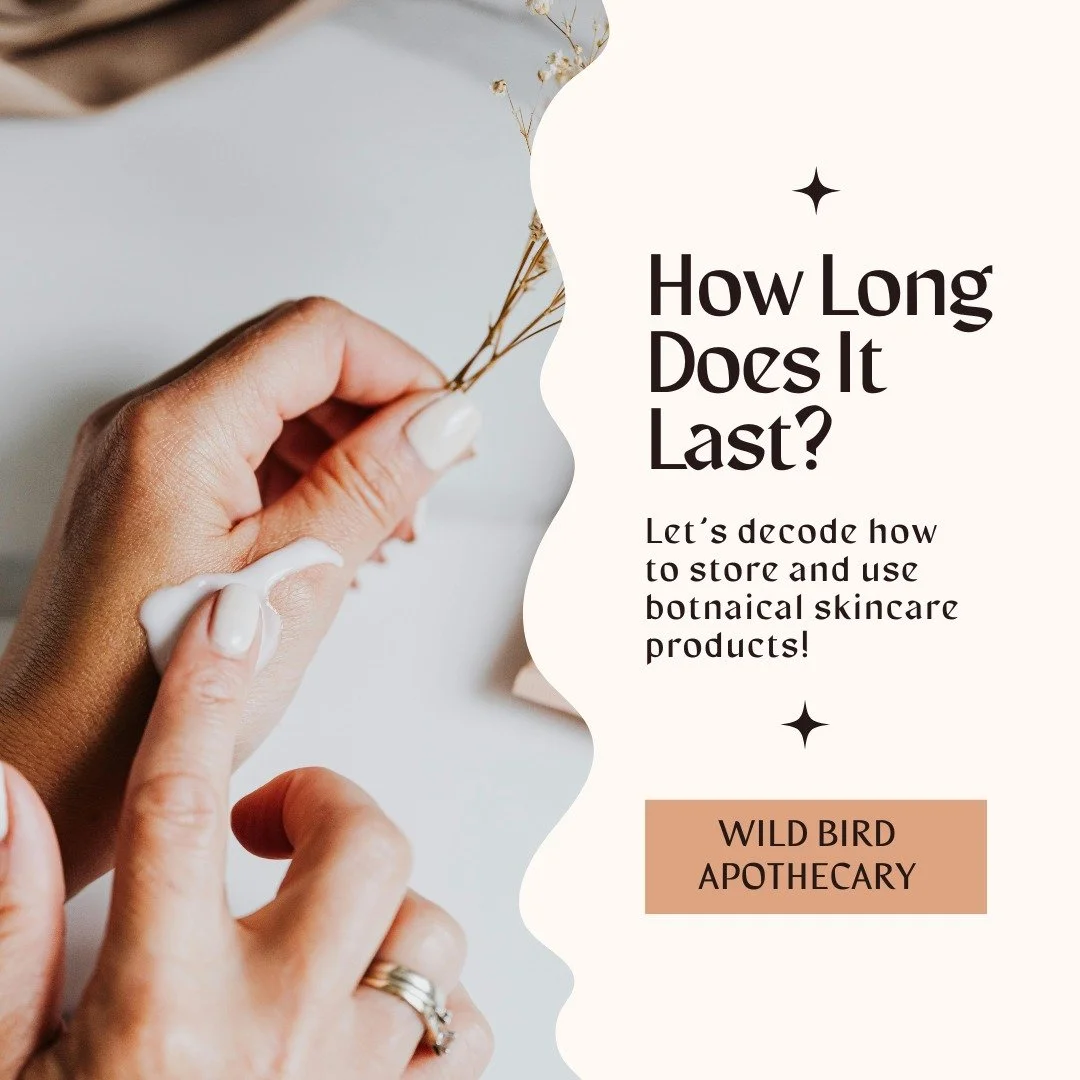 People often wonder how long natural skin care products last. I wanted to highlight some basic rules and practices that can help you get the most of your non-toxic botanical products here.

#botanicalskincare #allnatural #toxinfree #plantbased #bestp