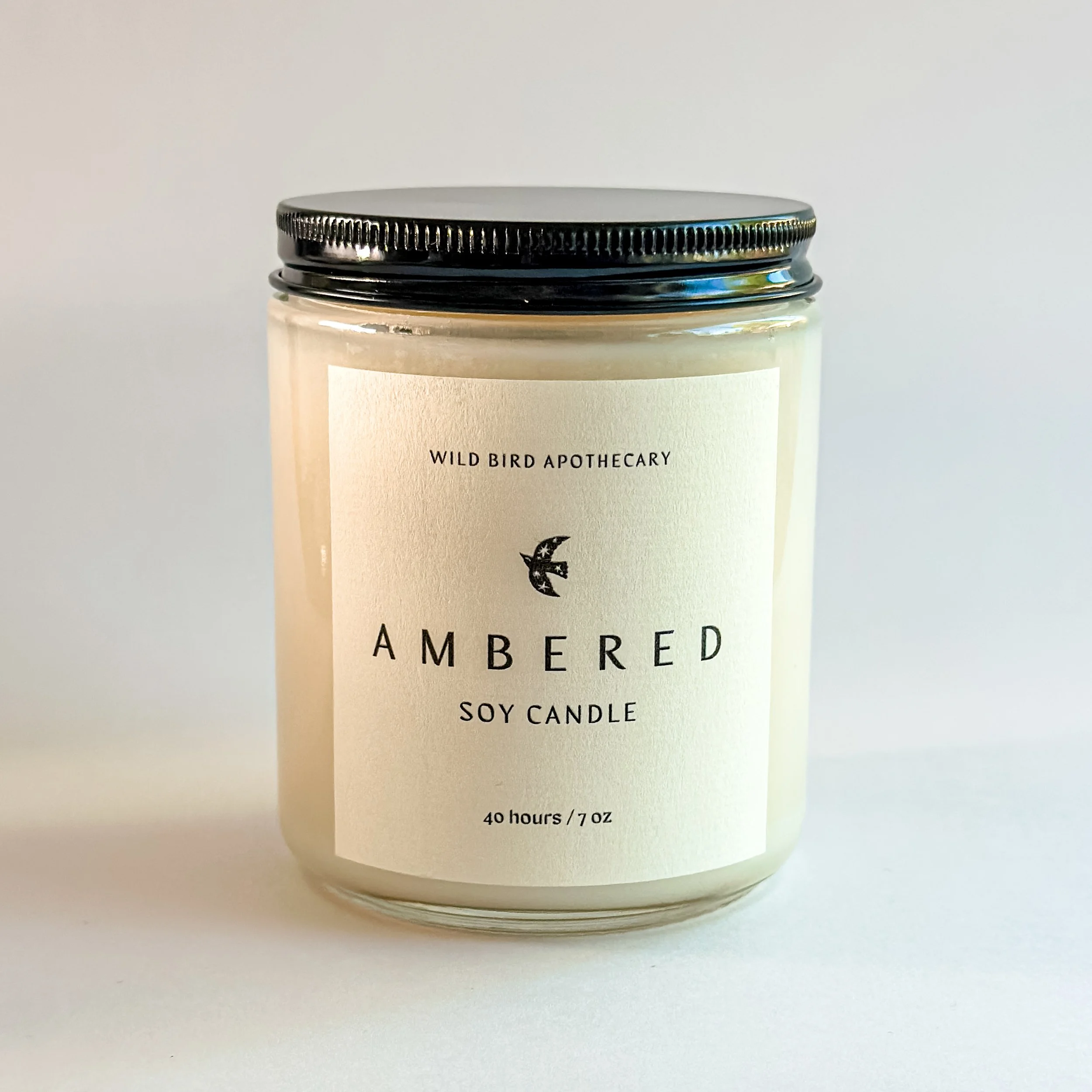 Ambered Soy Wax Candle