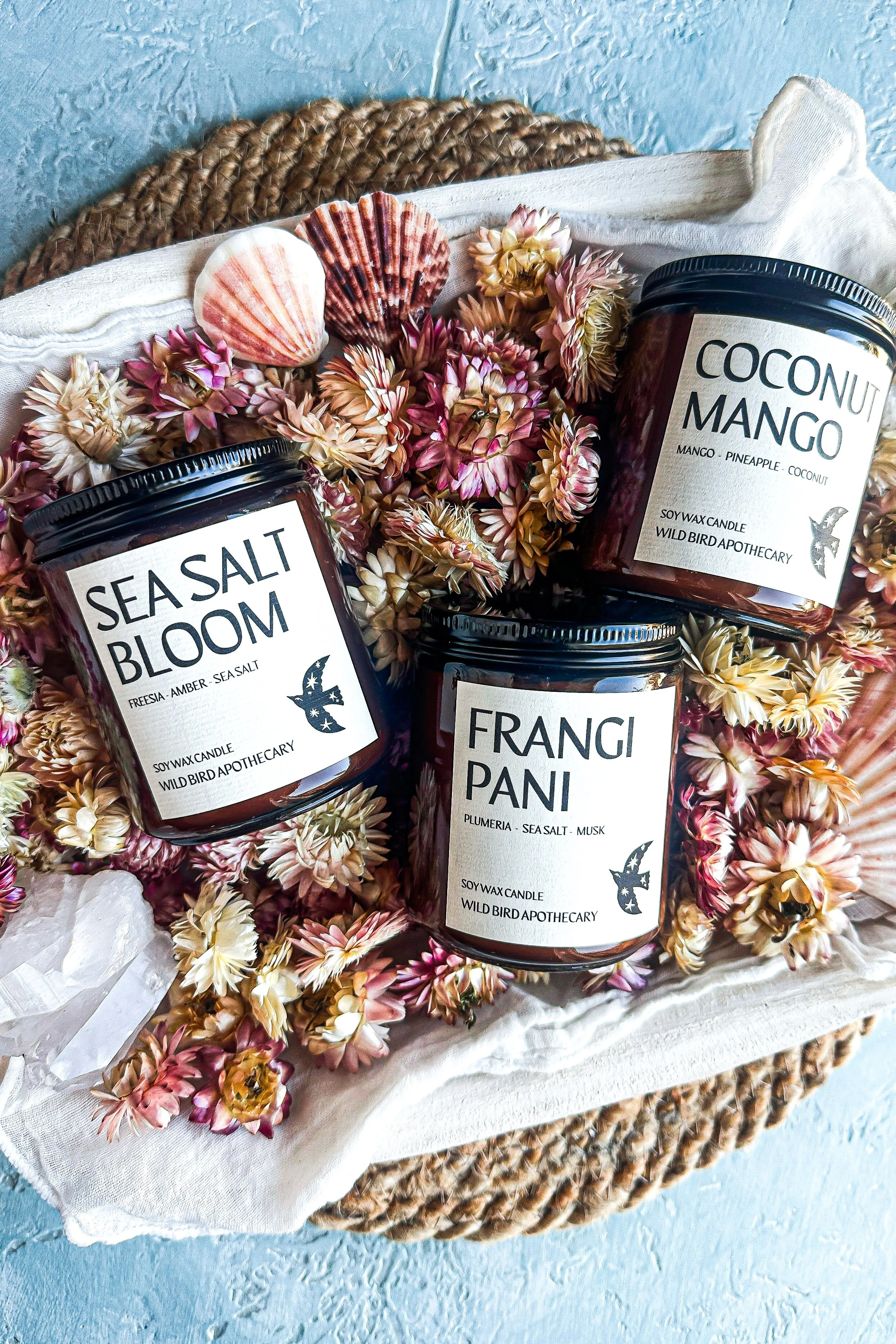 Coconut Mango Soy Wax Candle