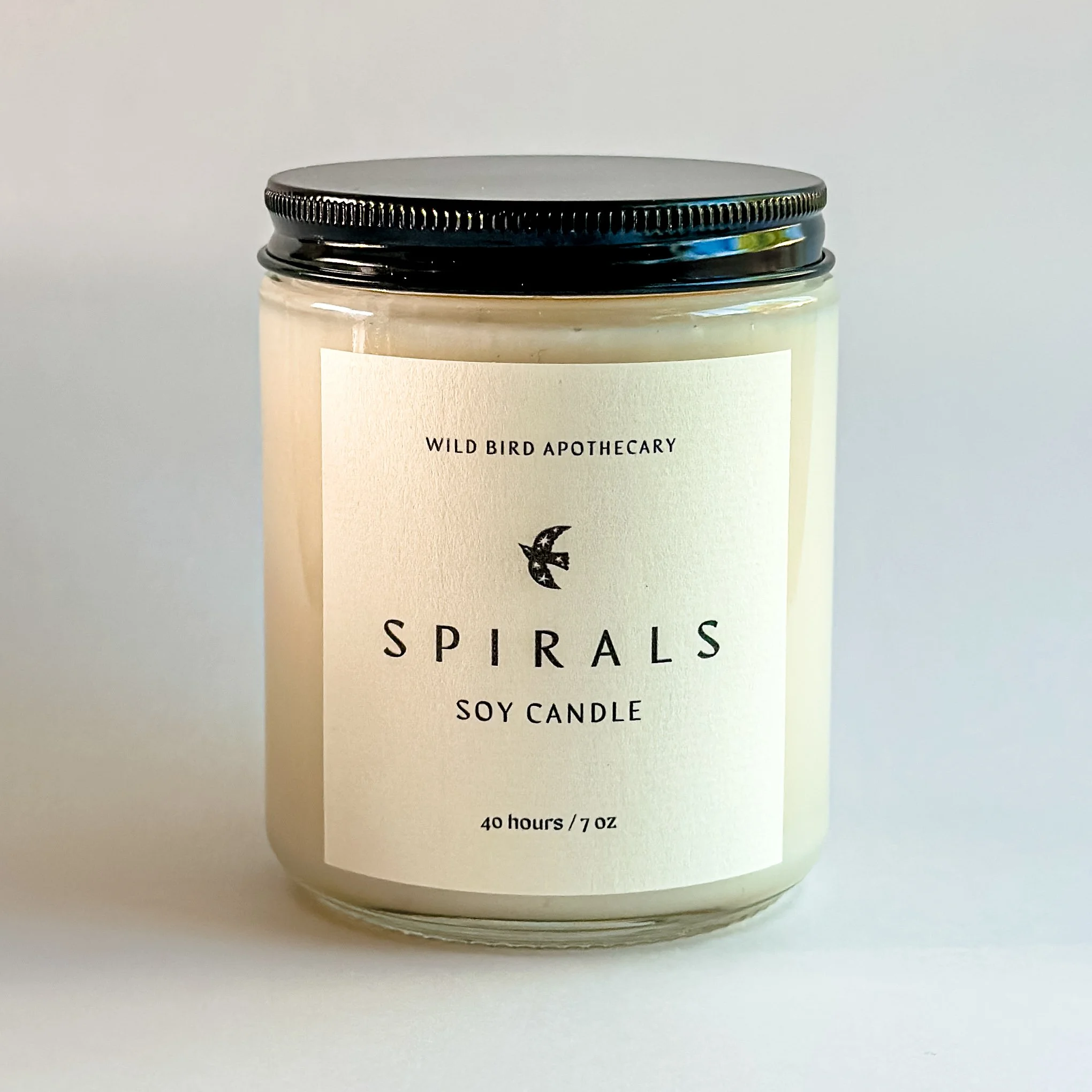 Spirals Soy Wax Candle