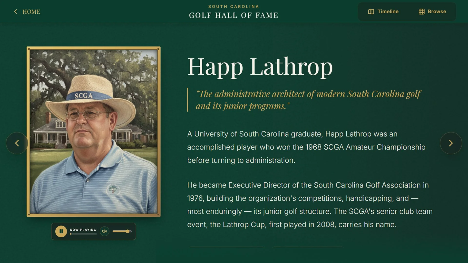 SC Golf Hall of Fame