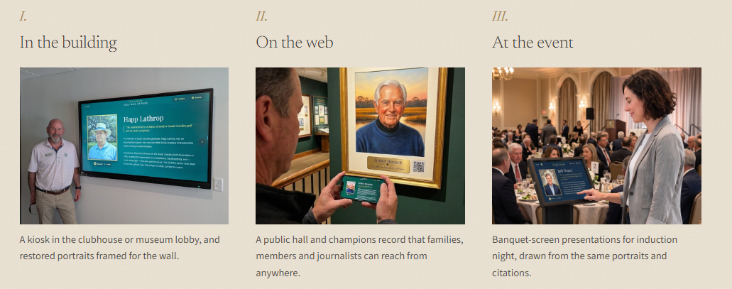 image of product in building, on web, at event